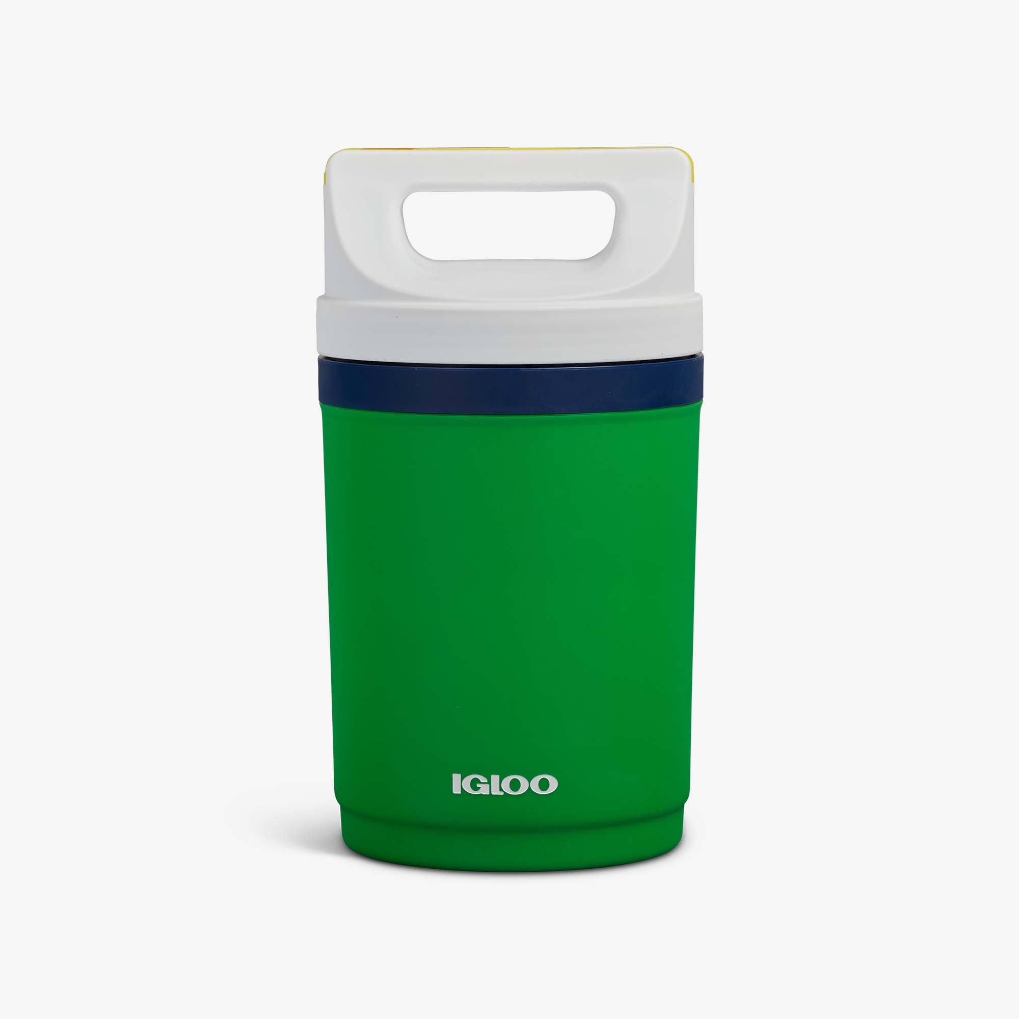 Retro Playmate Half Gallon Jug V0 - Whistle Green - Front View