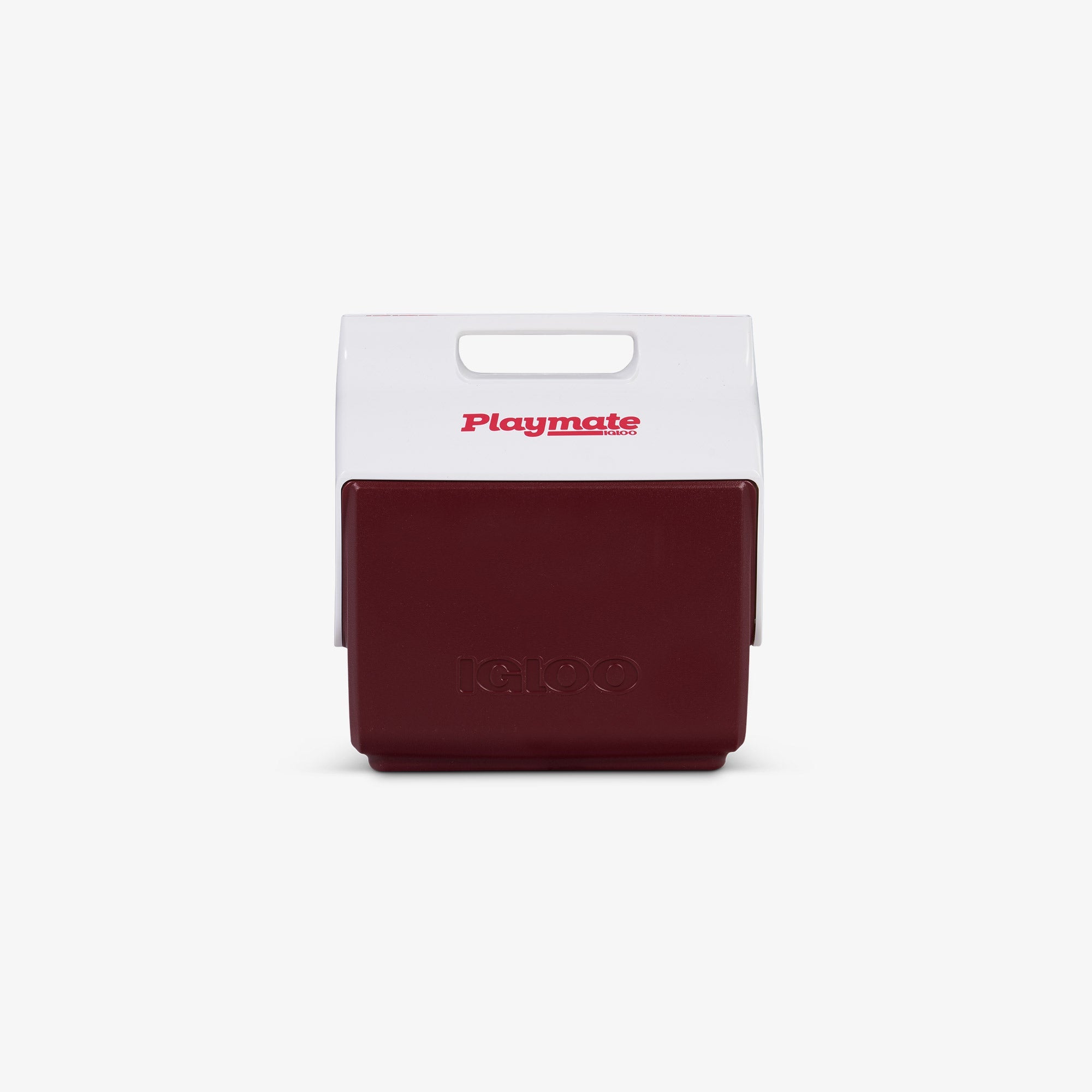 Retro Little Playmate 7 Qt Cooler J6 - Maroon/Bold Magenta - Product View