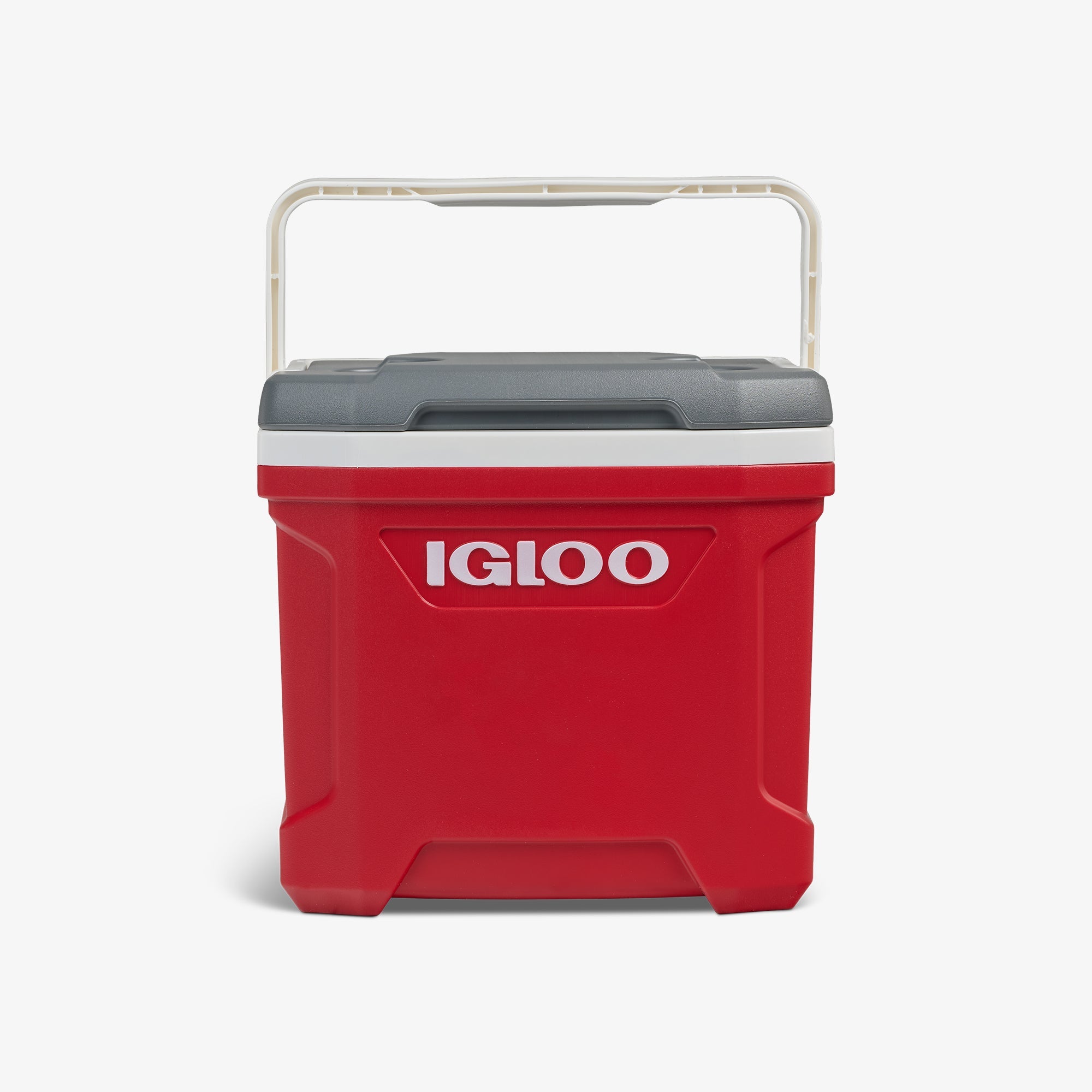 Latitude 16 Qt Cooler M9 - Red - Strap View