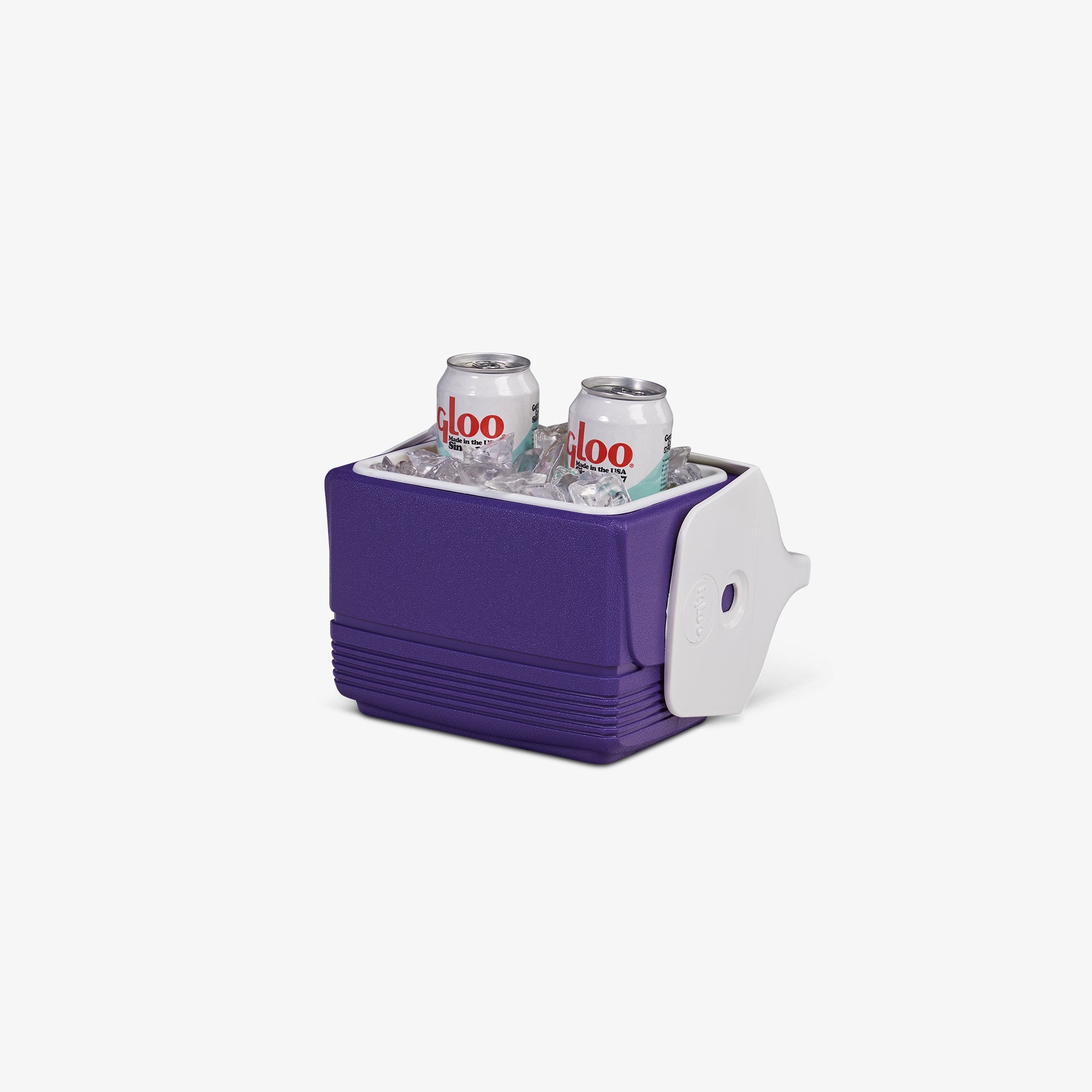 Retro Playmate Mini 4 Qt Cooler S4 - Purple - Product View