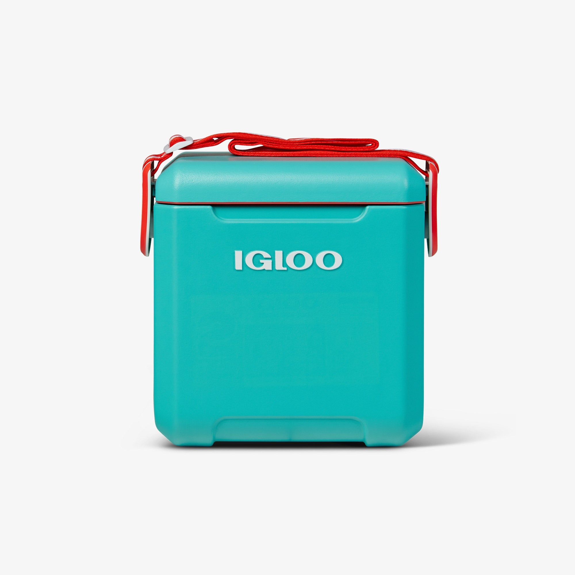 Tag Along Too Cooler V2 - Aquatic Teal/Red - Product View