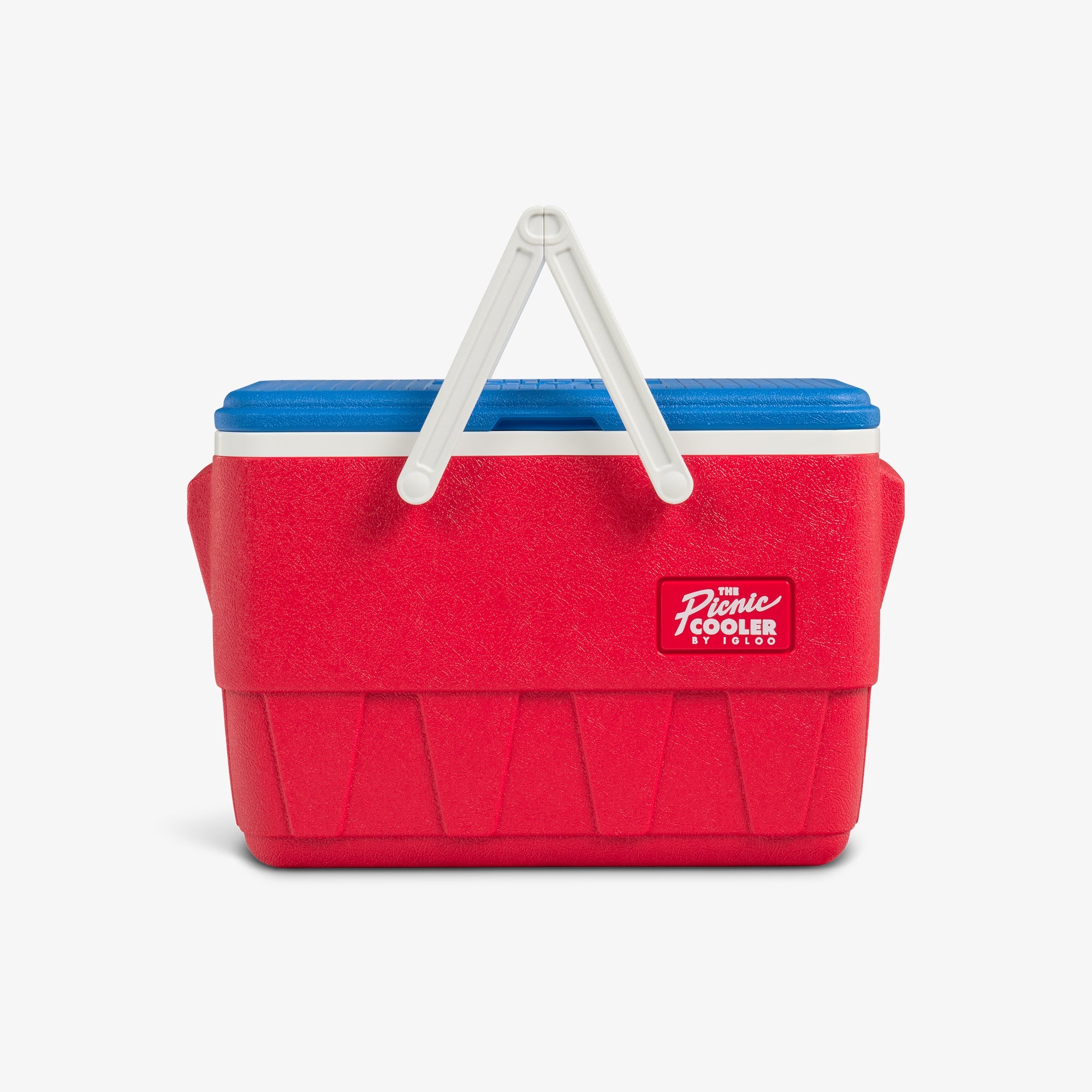 Retro Picnic Basket 25 Qt Cooler U0 - Americana - Strap View