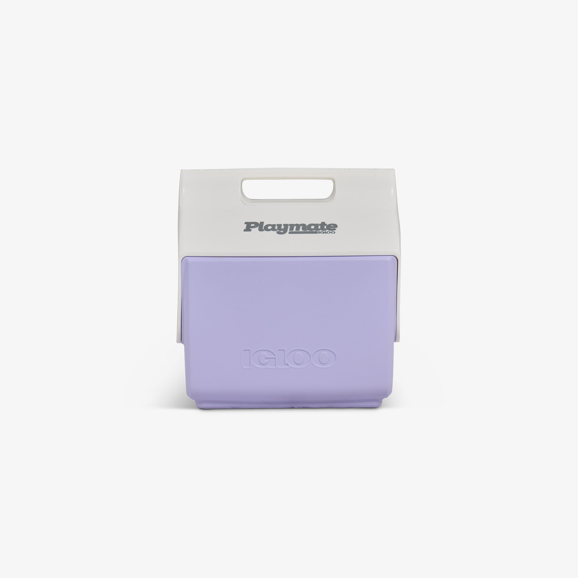 Retro Little Playmate 7 Qt Cooler J6 - Lilac - Front View