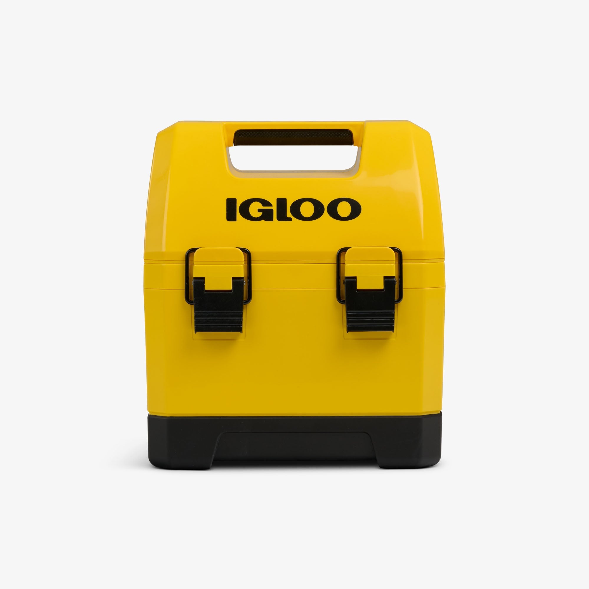Gripper CoolBox 10 Qt Cooler S7 - Industrial Yellow - Front View