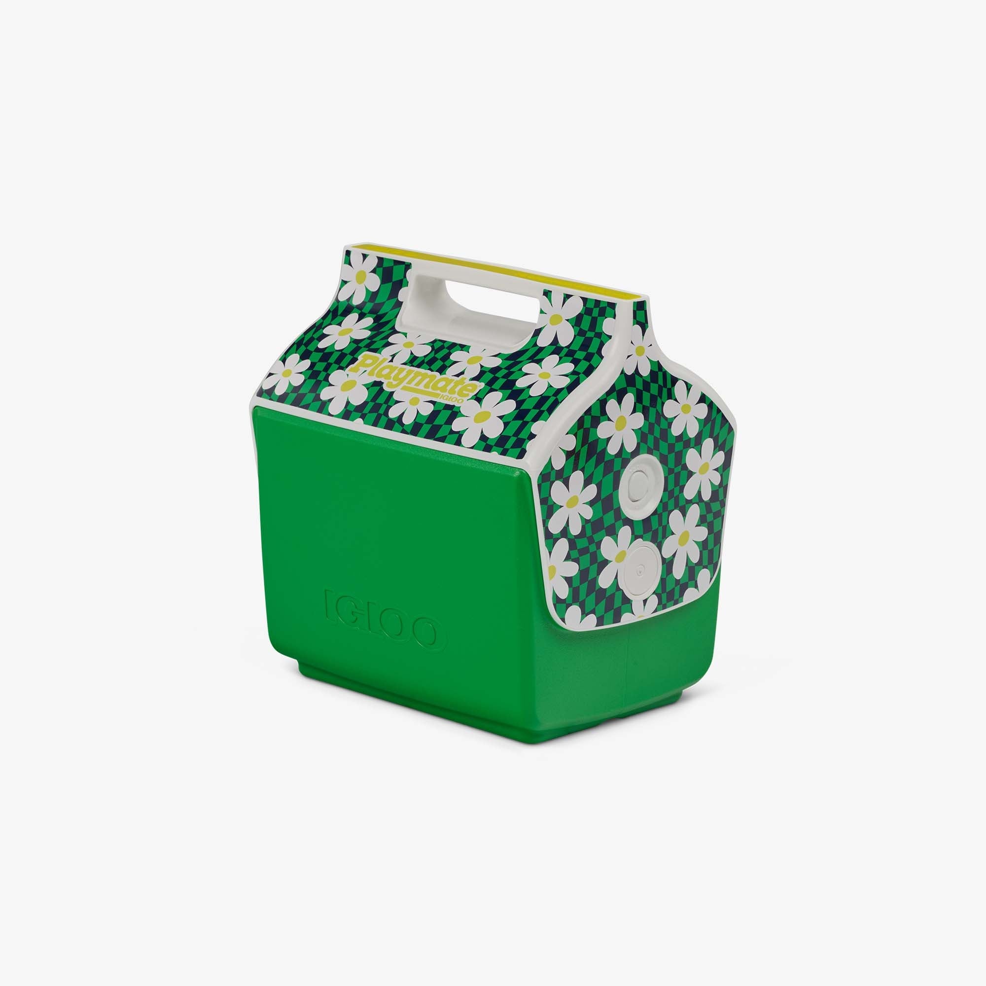 Retro Little Playmate 7 Qt Cooler J6 - Psychedelic Daisy - Product View