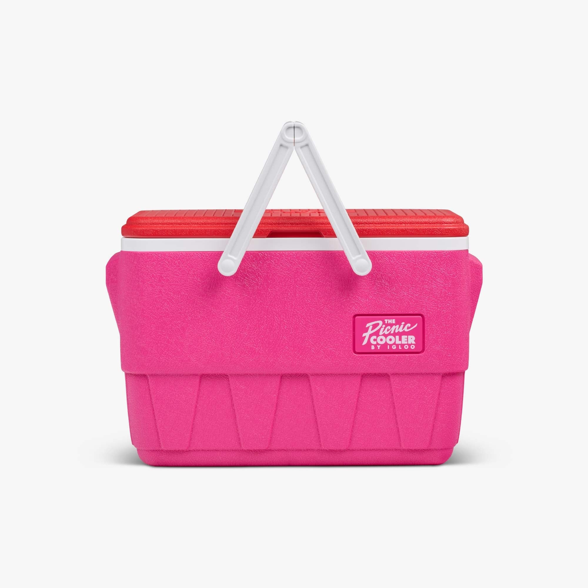 Retro Picnic Basket 25 Qt Cooler U0 - Tutti Frutti - Front View