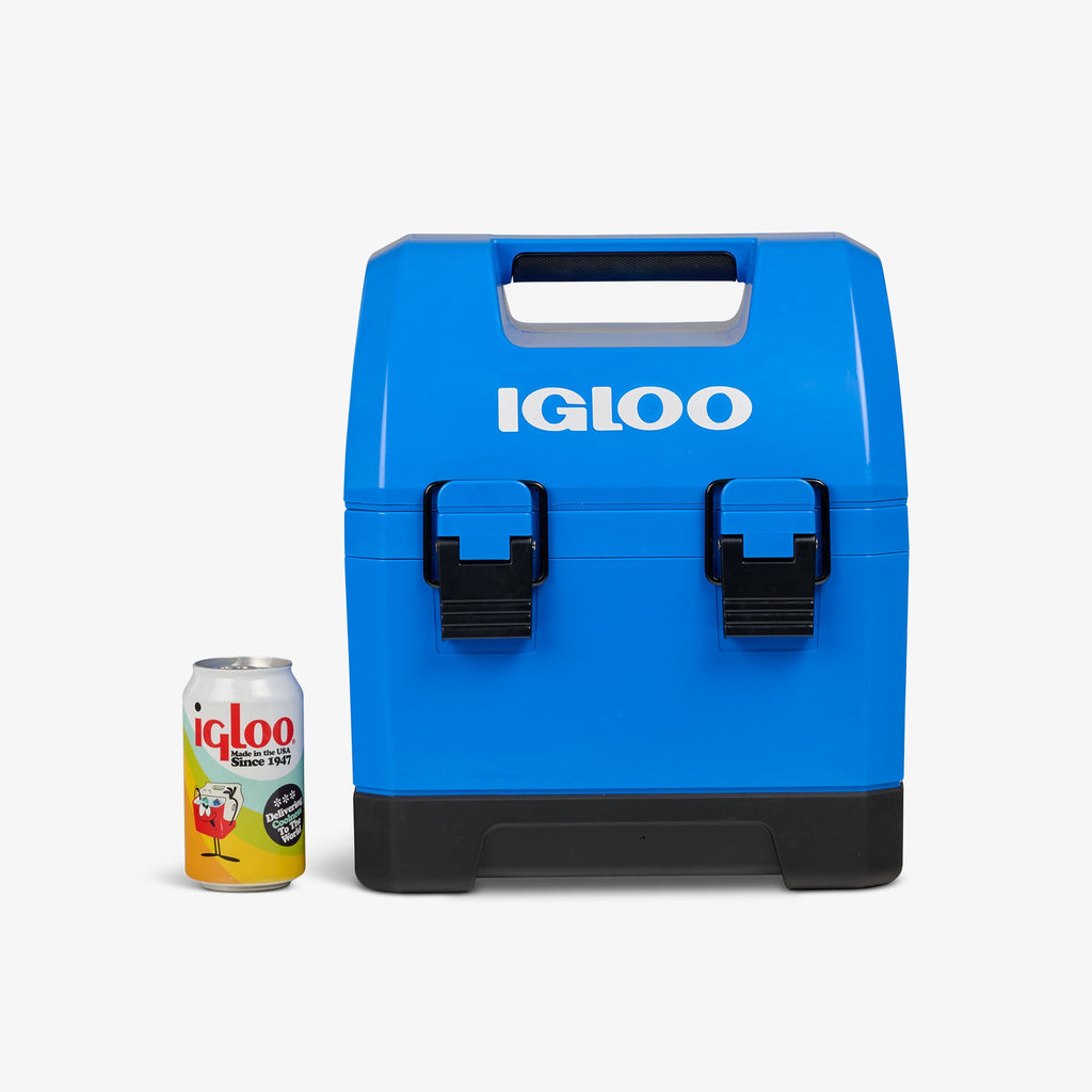 Gripper CoolBox 10 Qt Cooler S7 - Sneaky Blue - Size View