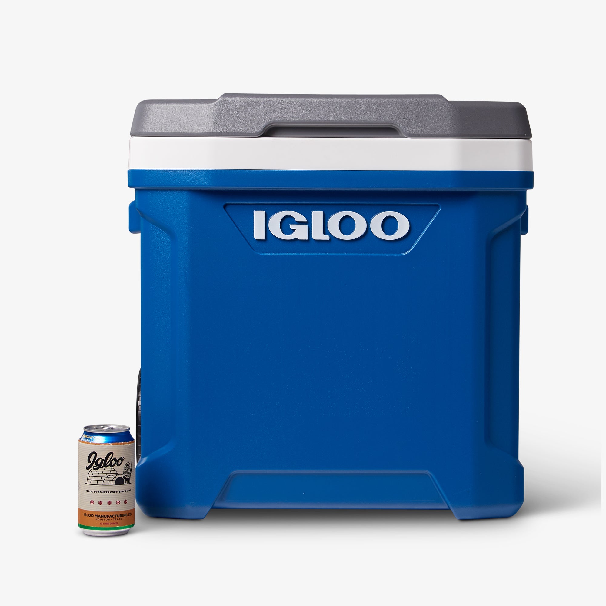 Latitude 60 Qt Roller Cooler E3 - Blue - Size View