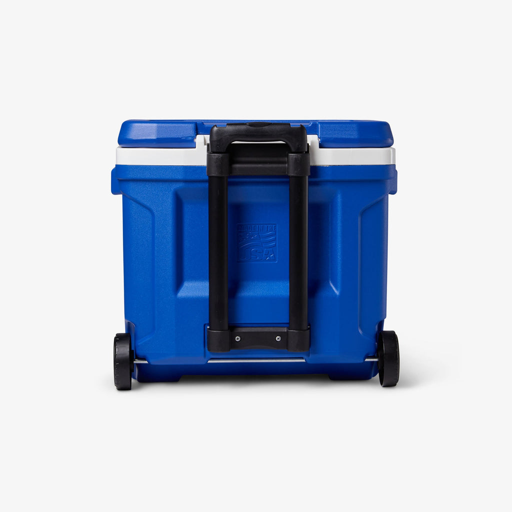 Profile II 28 Qt Roller Cooler G0 - Majestic Blue - Back View