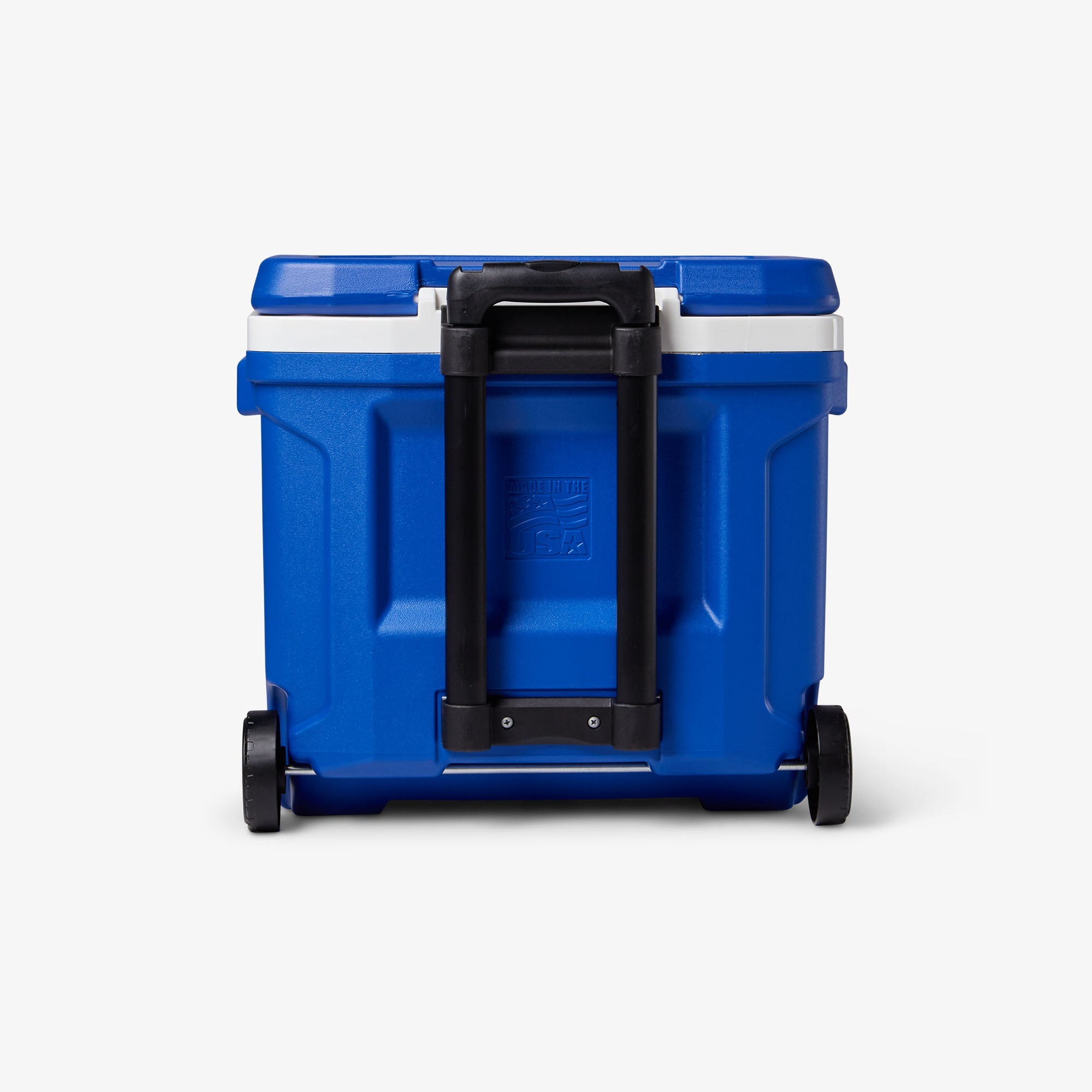Profile II 28 Qt Roller Cooler G0 - Majestic Blue - Back View