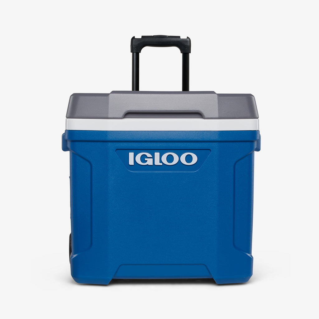 Latitude 30 Qt Roller Cooler R2 - Blue - Strap View