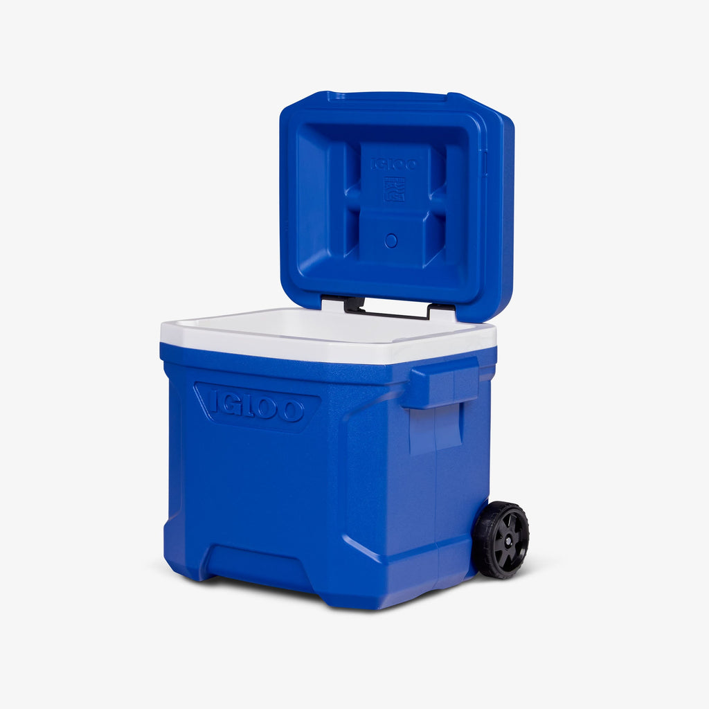 Profile II 16 Qt Roller Cooler W3 - Majestic Blue - Open View