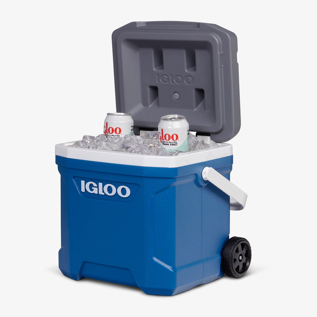 Latitude 16 Qt Roller Cooler E5 - Blue - Product View
