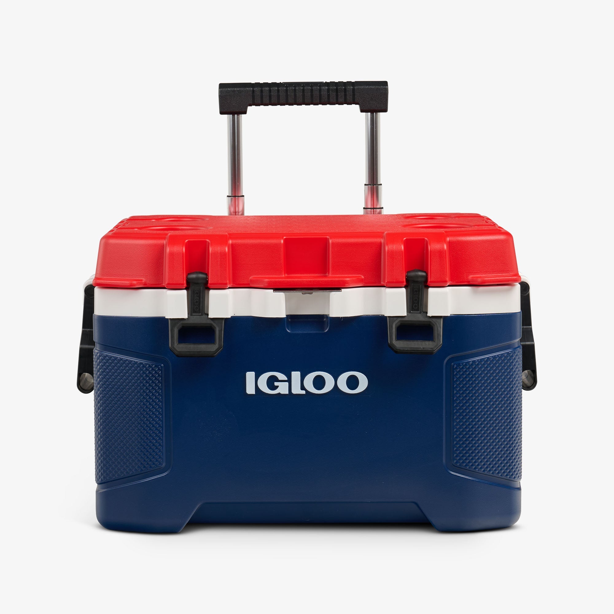 Trailmate® 52 Qt Roller Cooler S3 - Americana - Strap View