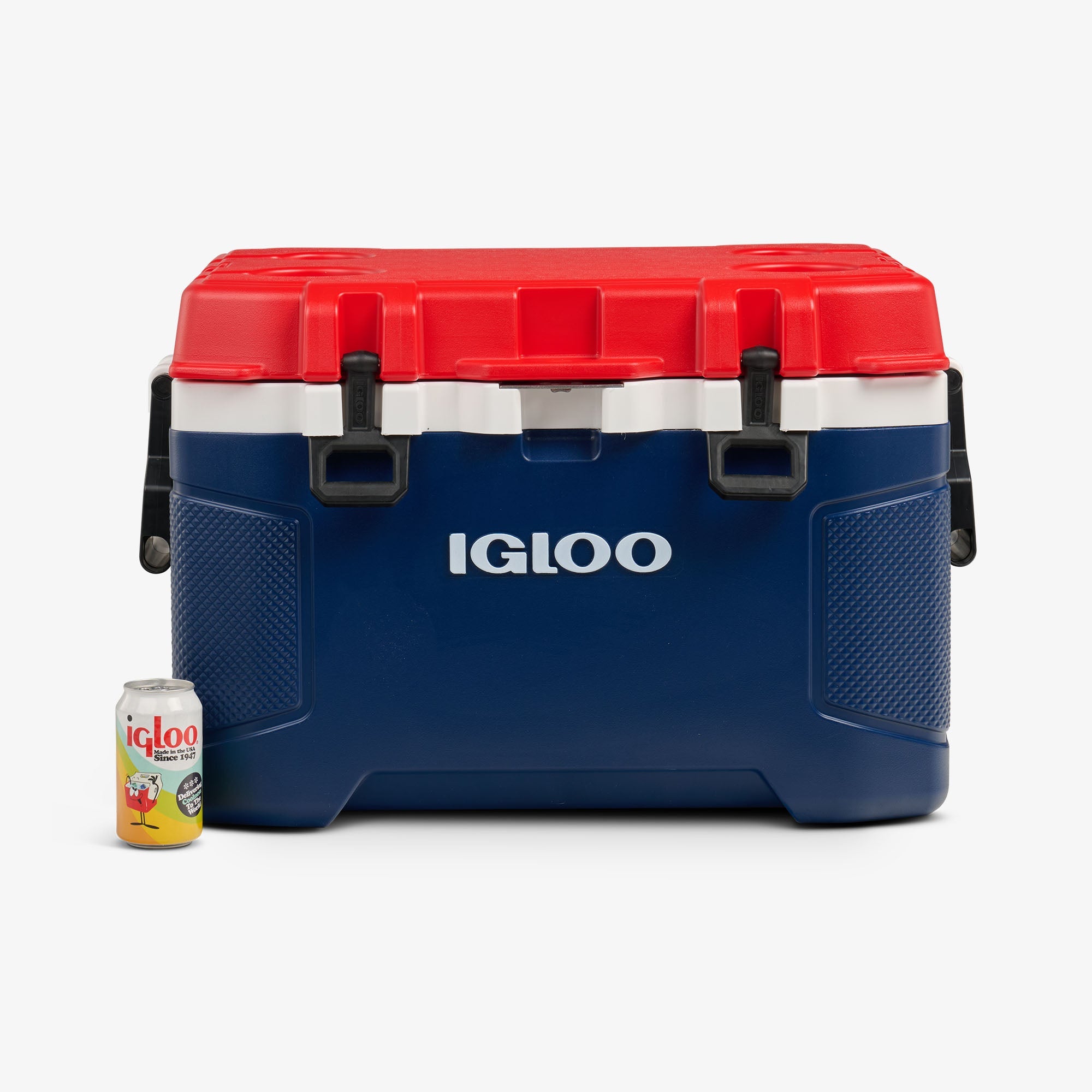 Trailmate® 52 Qt Roller Cooler S3 - Americana - Size View