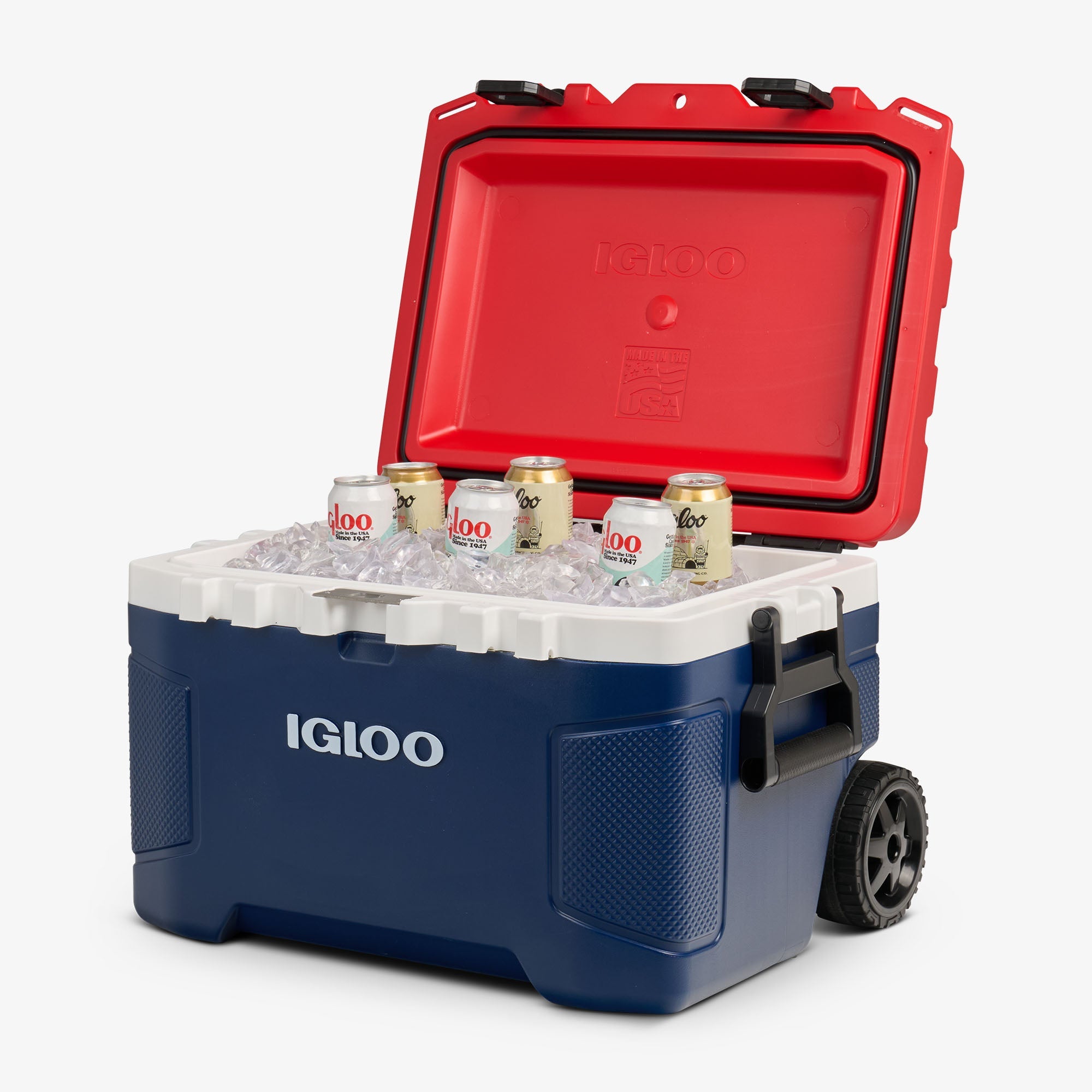 Trailmate® 52 Qt Roller Cooler S3 - Americana - Product View