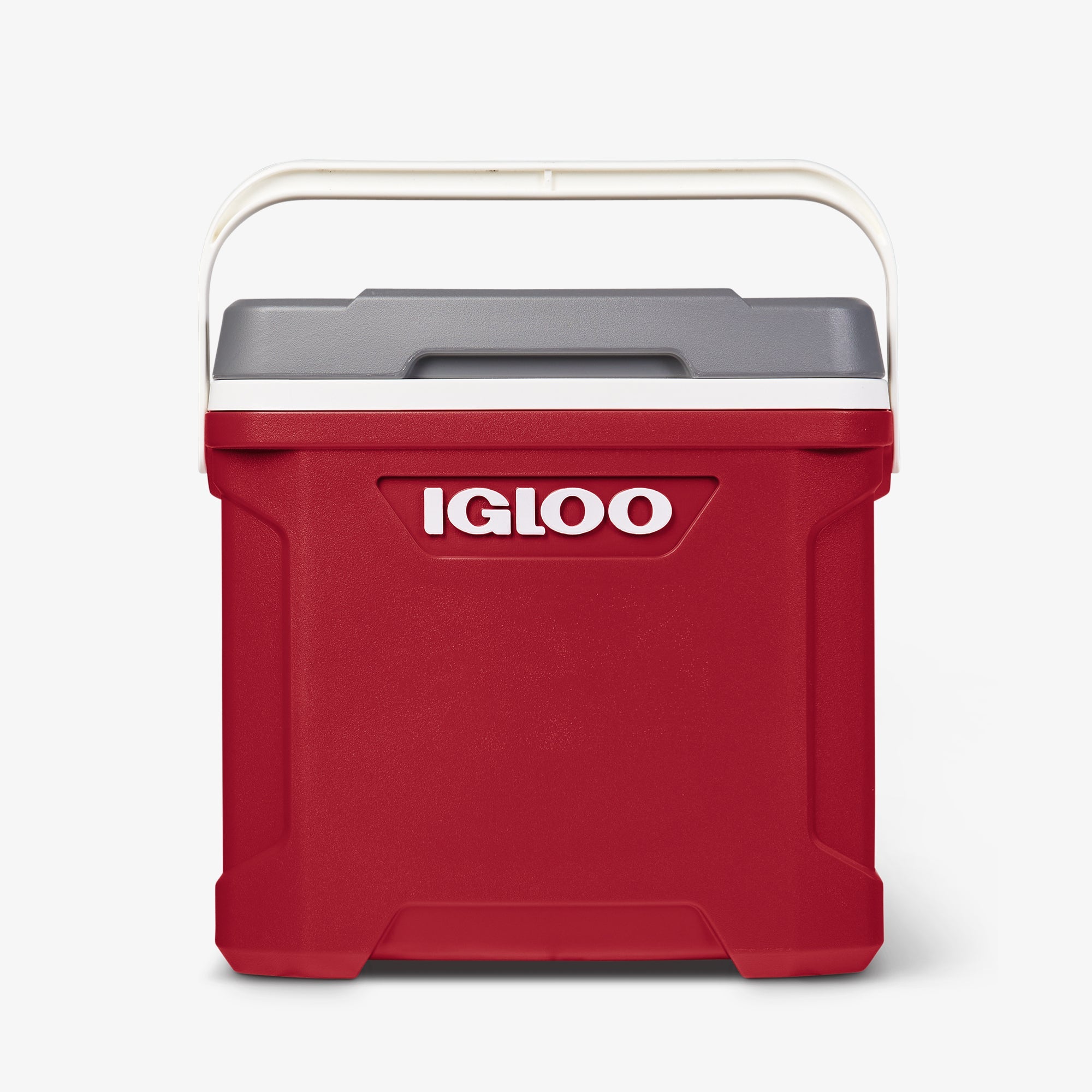 Latitude 30 Qt Cooler Z6 - Red - Strap View
