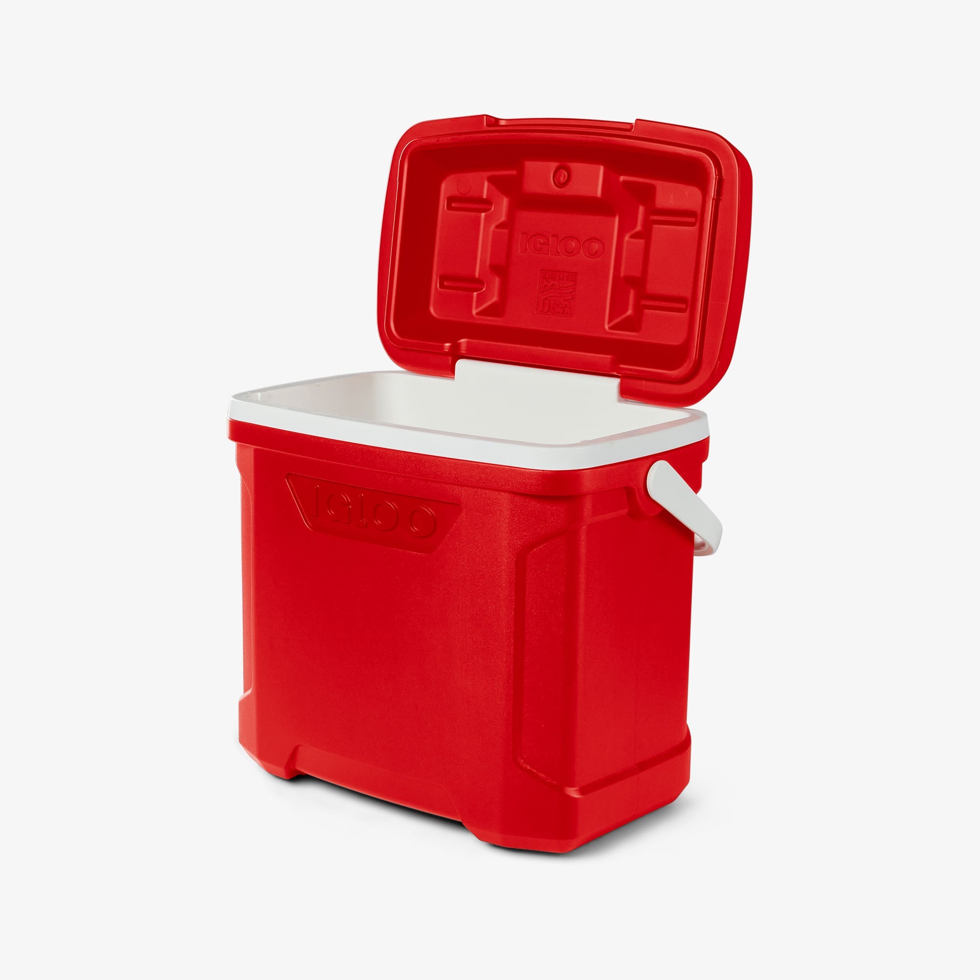 Profile II 30 Qt Cooler M5 - Red Star - Open View