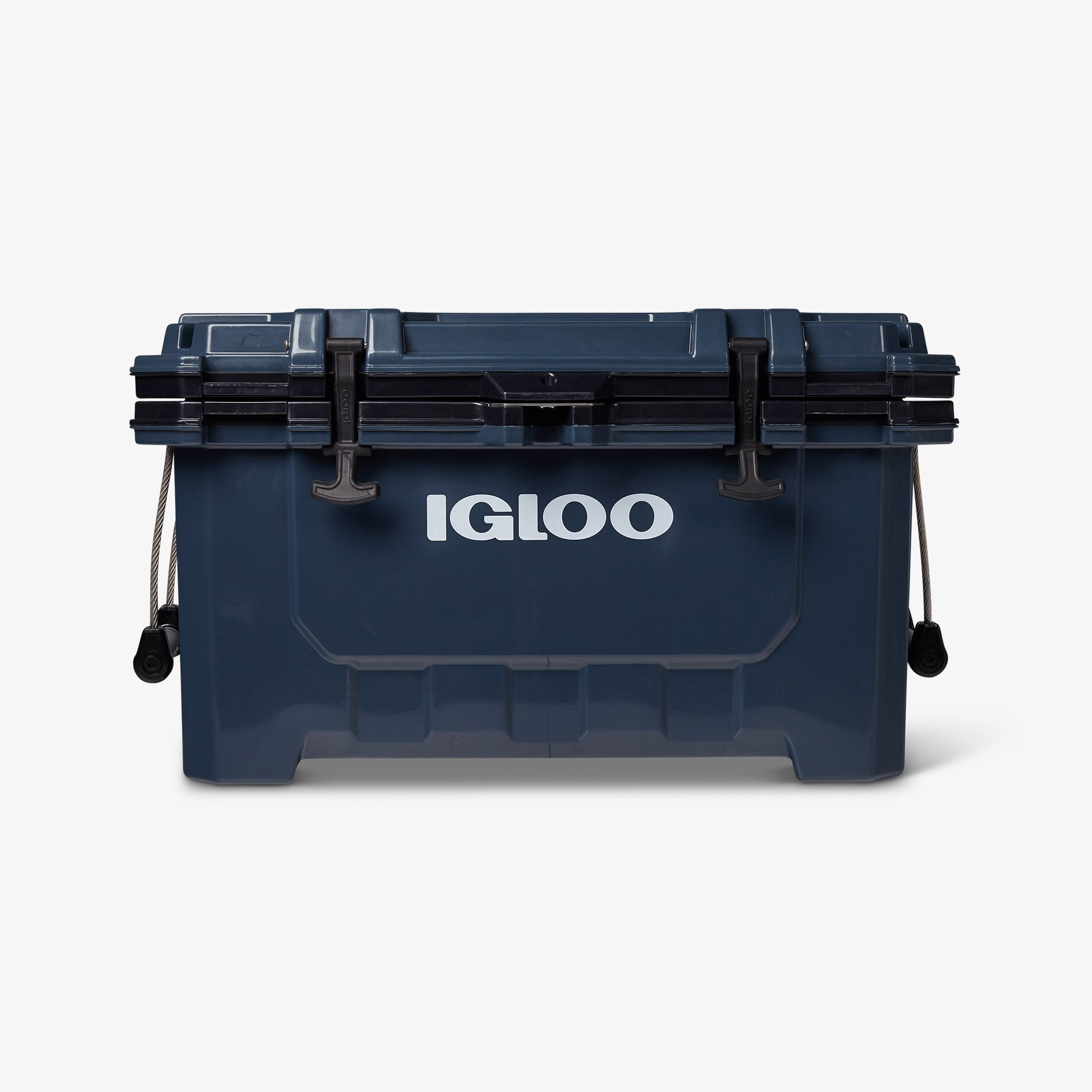 IMX 70 Qt Cooler W0 - Rugged Blue - Front View