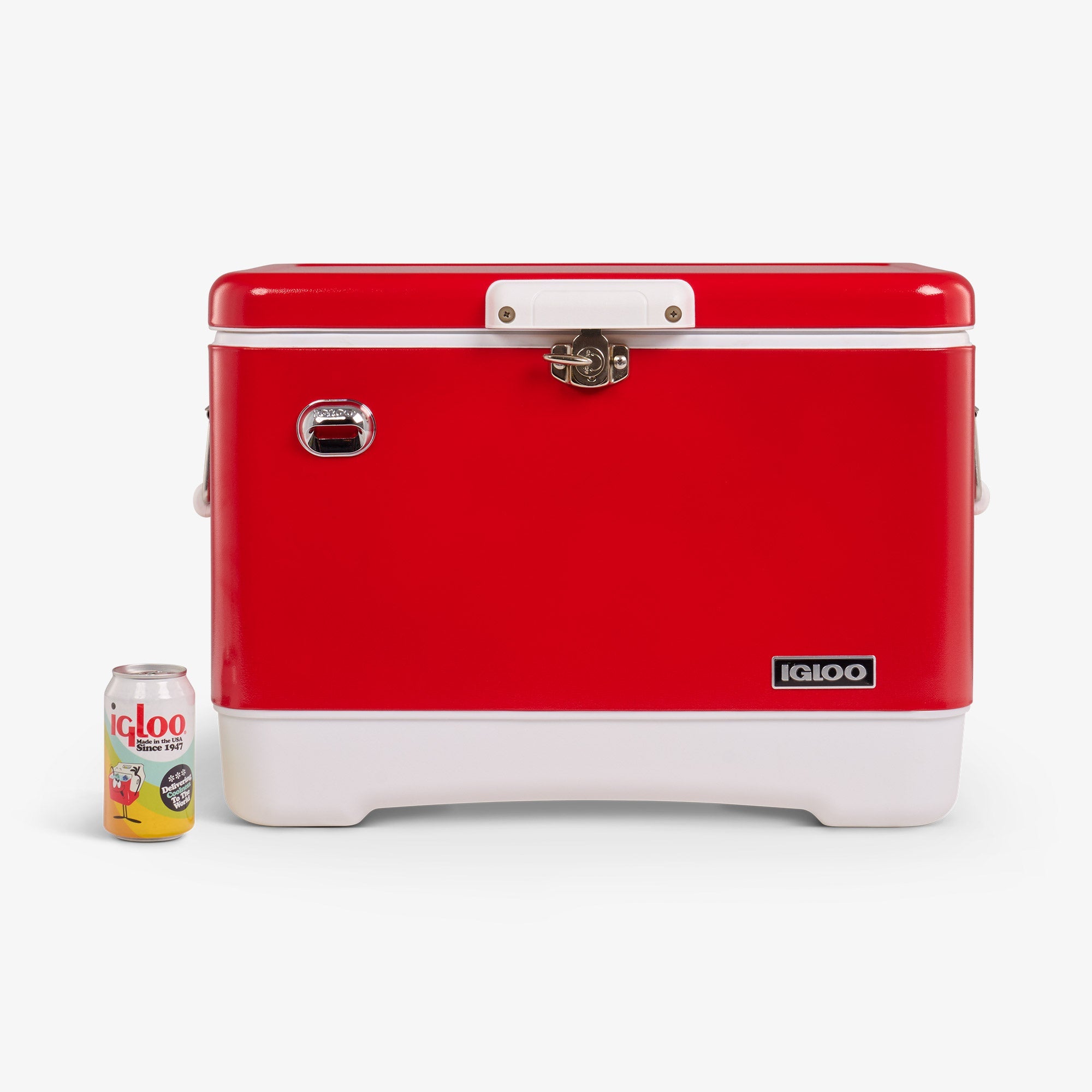 Legacy 54 Qt Cooler M9 - Red Star - Size View