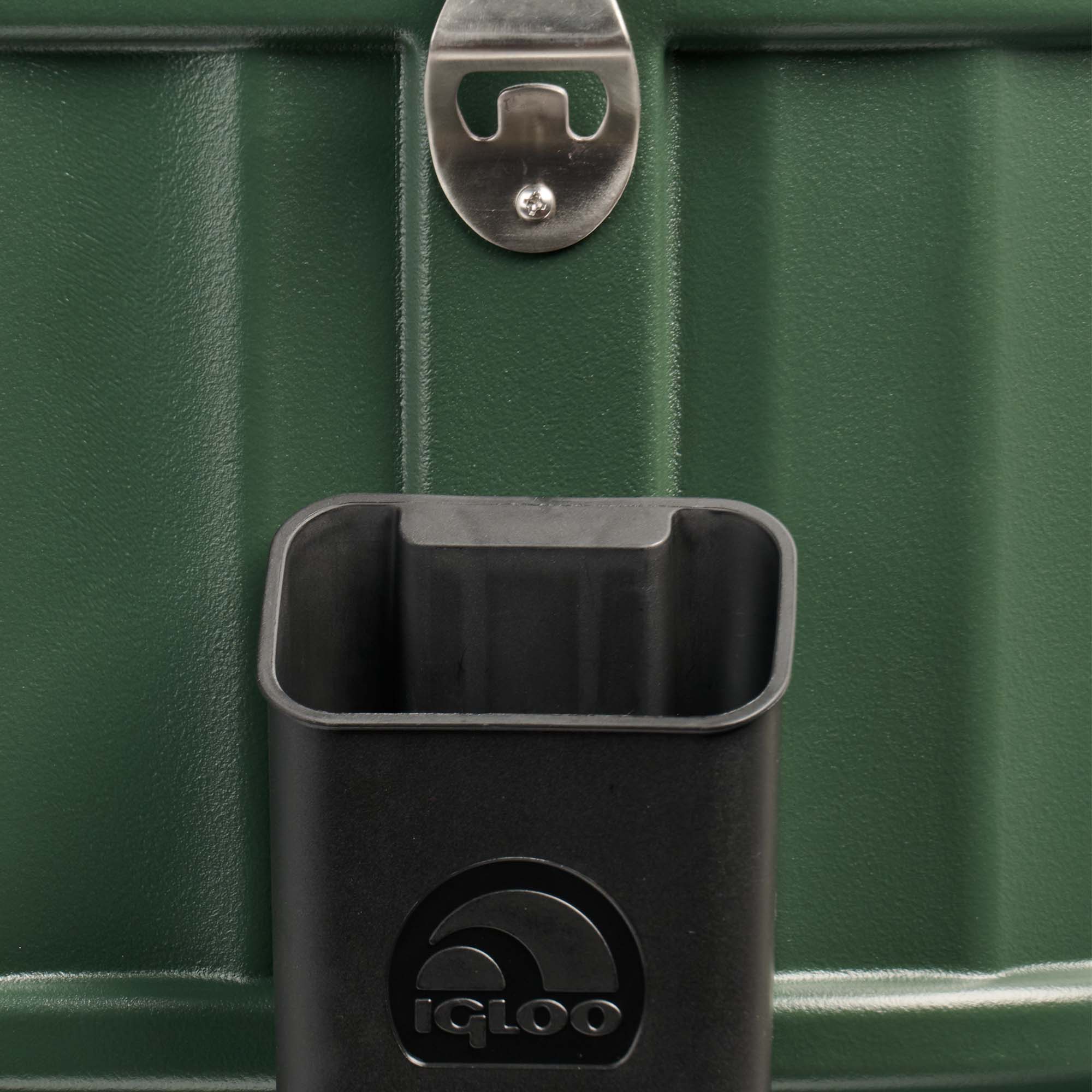 Party Bar 125 Qt Cooler E2 - Oil Green - Product View