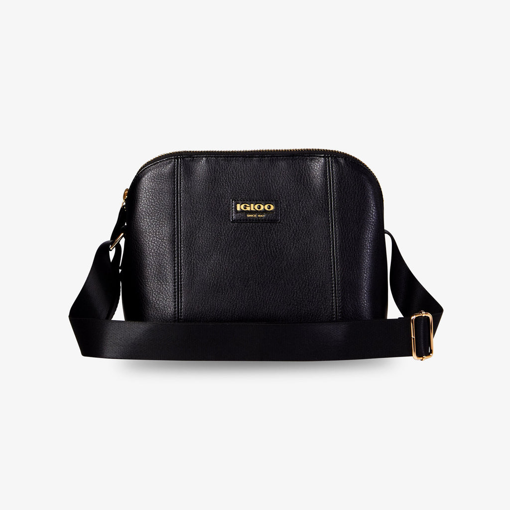 Igloo Luxe® Crossbody Cooler Bag J3 - Black - Front View