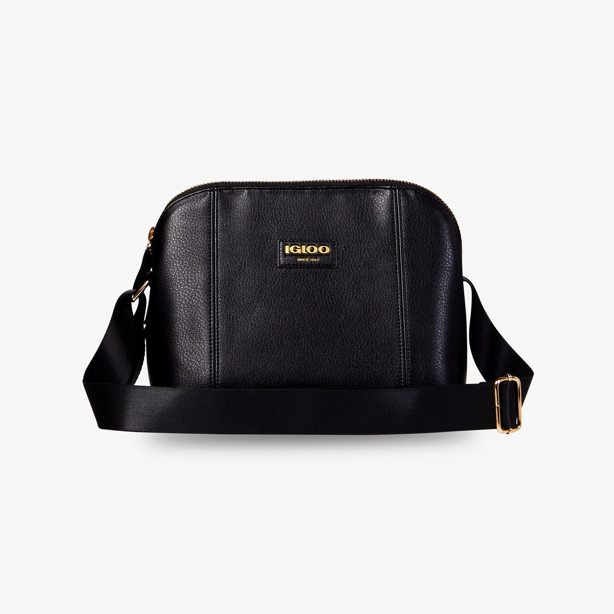 Igloo Luxe® Crossbody Cooler Bag J3 - Black - Front View