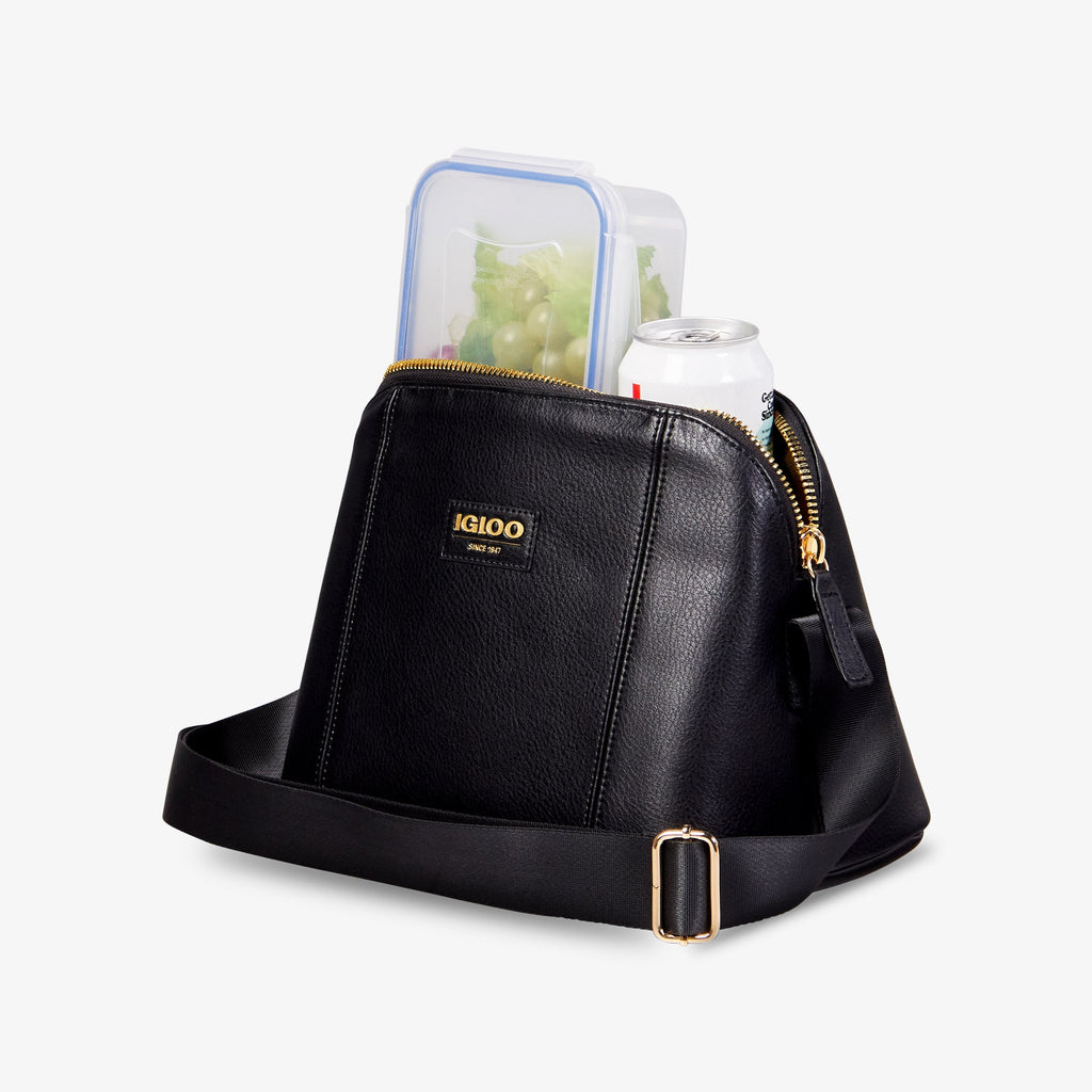 Igloo Luxe® Crossbody Cooler Bag J3 - Black - Product View