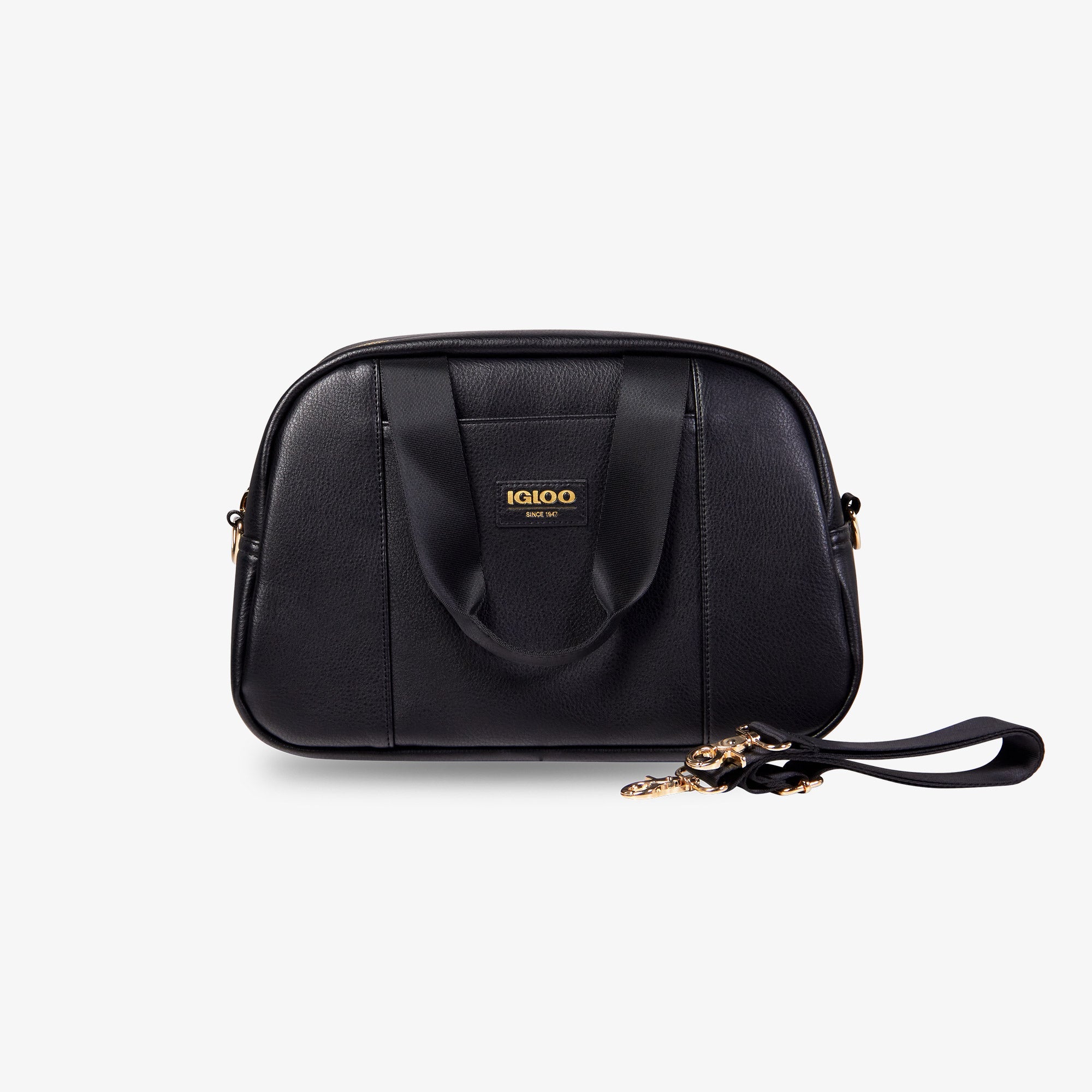 Igloo Luxe® Satchel Cooler Bag Q3 - Black - Front View