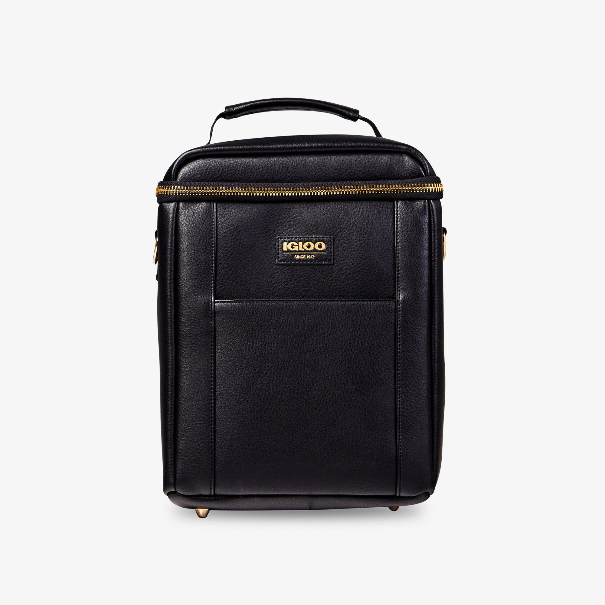 Igloo Luxe® Mini Convertible Backpack M6 - Black - Front View