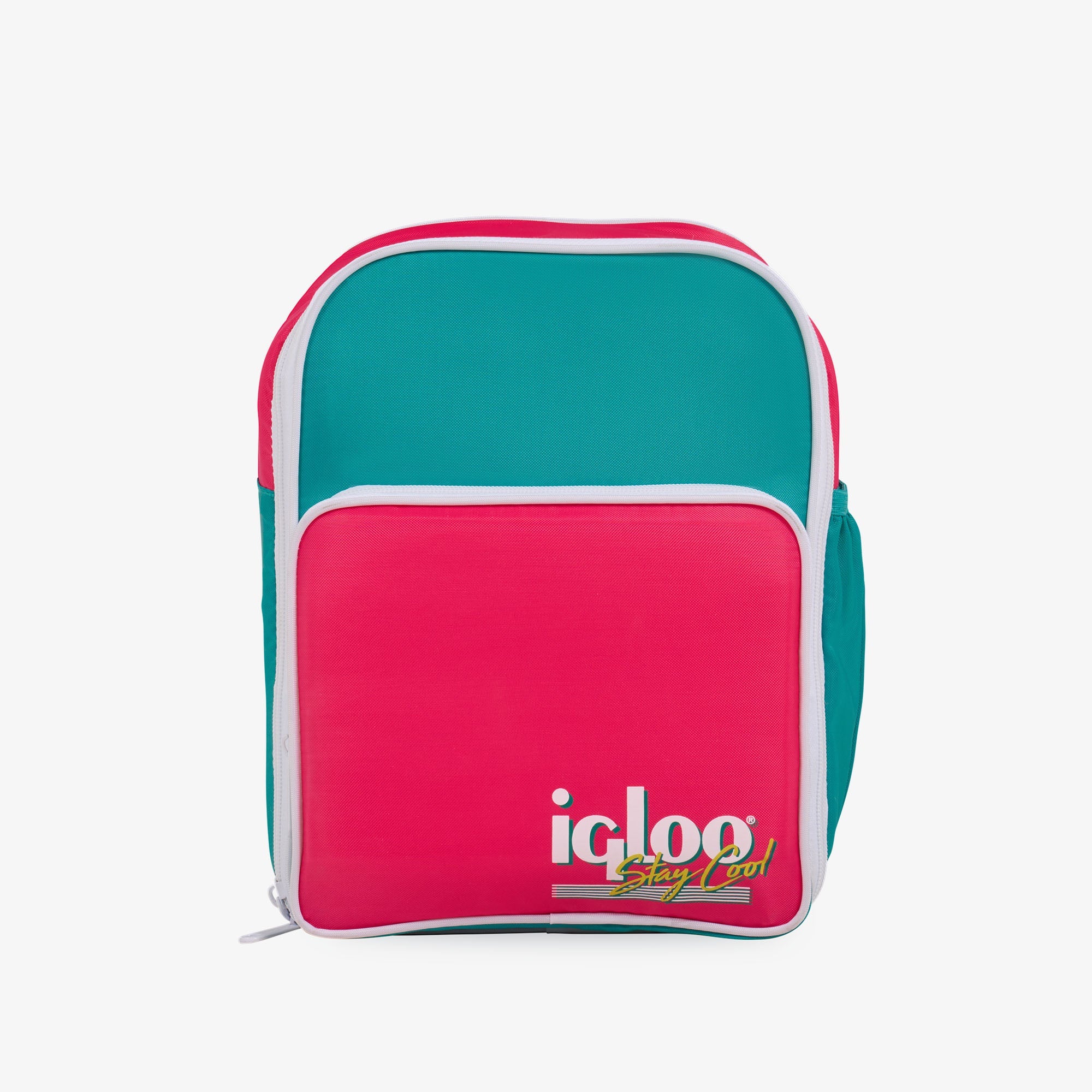 Retro Mini Convertible Backpack W8 - Jade - Front View