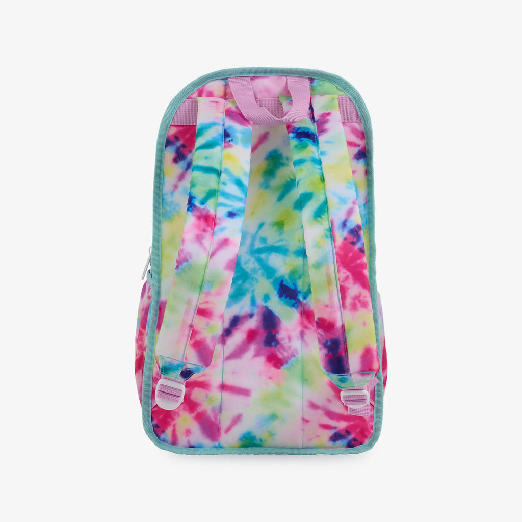 Retro Backpack Cooler R3 - Tie-Dye - Back View
