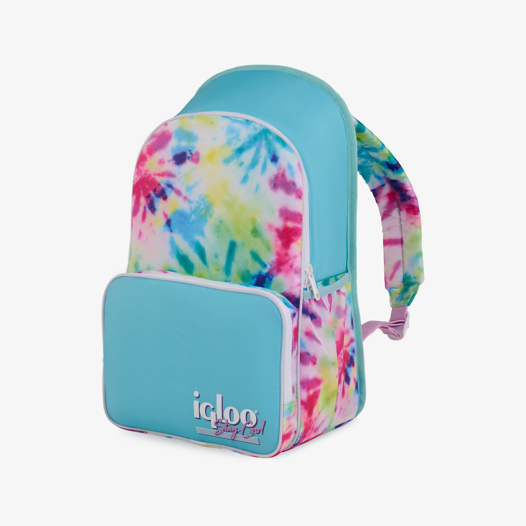 Retro Backpack Cooler R3 - Tie-Dye - Product View