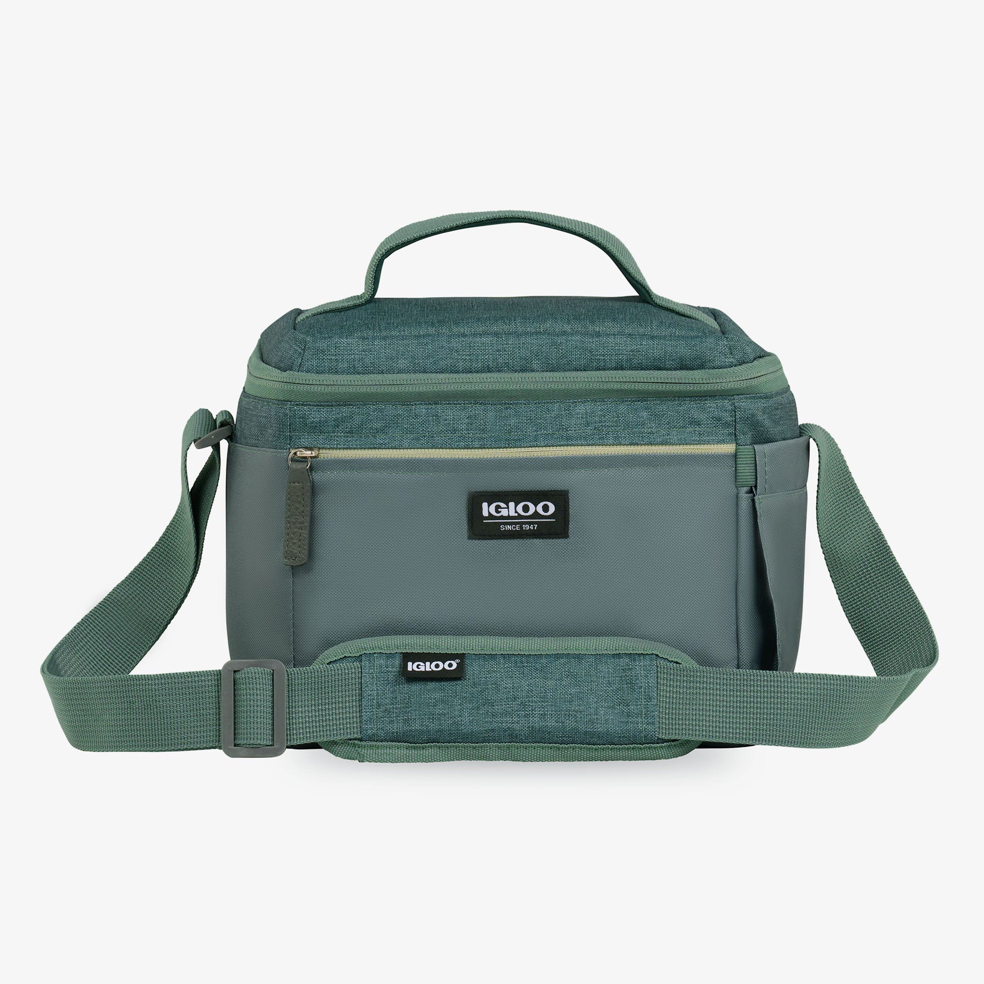 Everyday Lunch Rounded Cube Cooler Bag I9 - Spruce - Front View