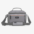 Everyday Lunch Rounded Cube Cooler Bag I9 - Gray - Front View