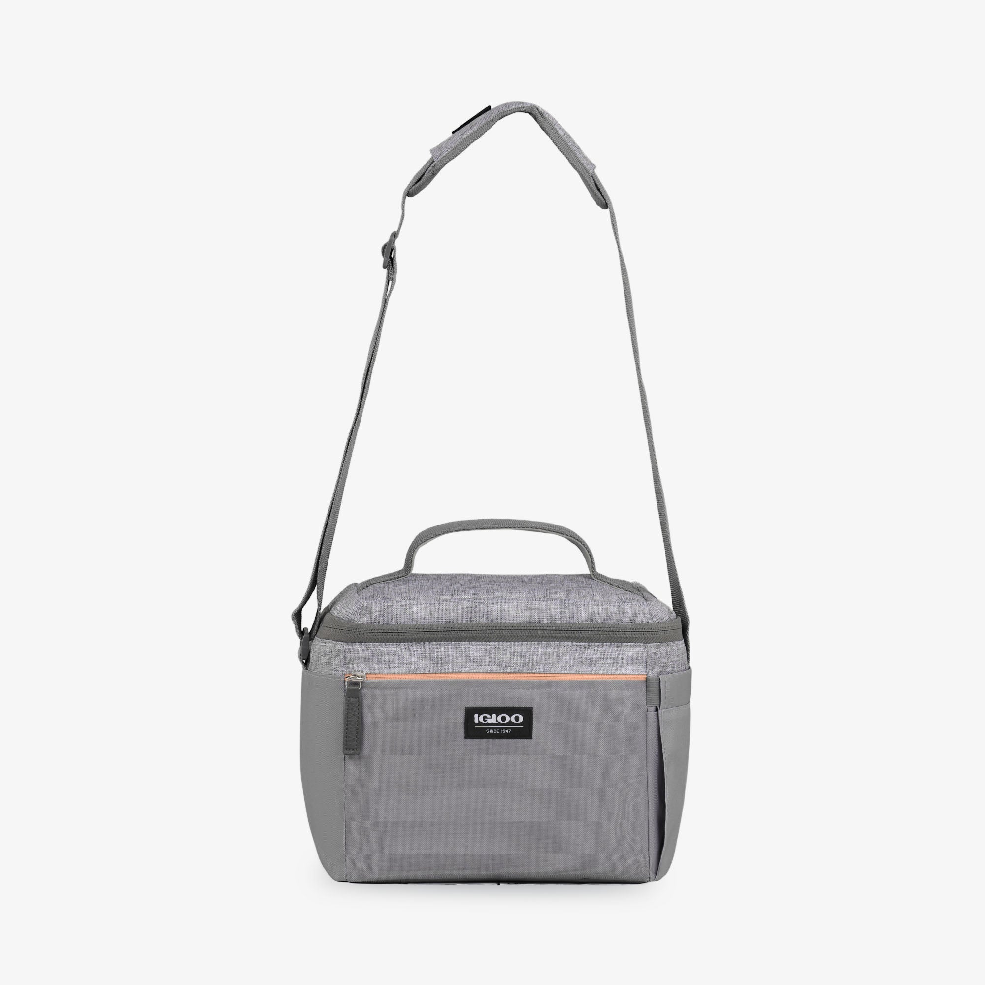 Everyday Lunch Rounded Cube Cooler Bag I9 - Gray - Strap View