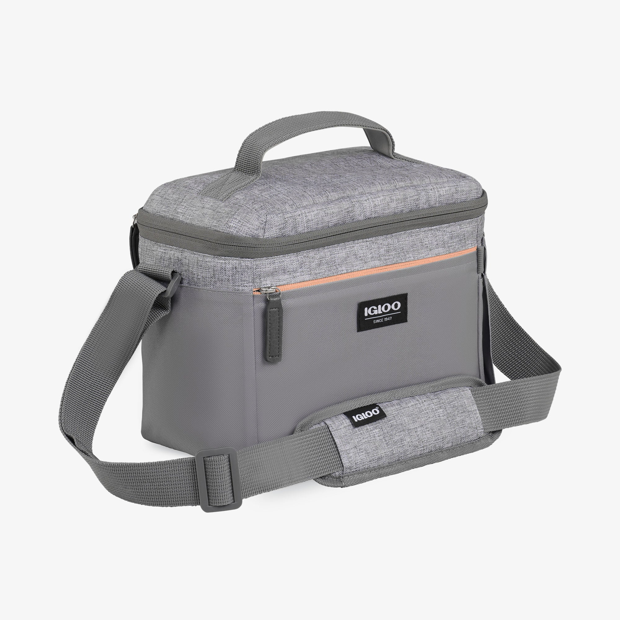Everyday Lunch Rounded Cube Cooler Bag I9 - Gray - Product View