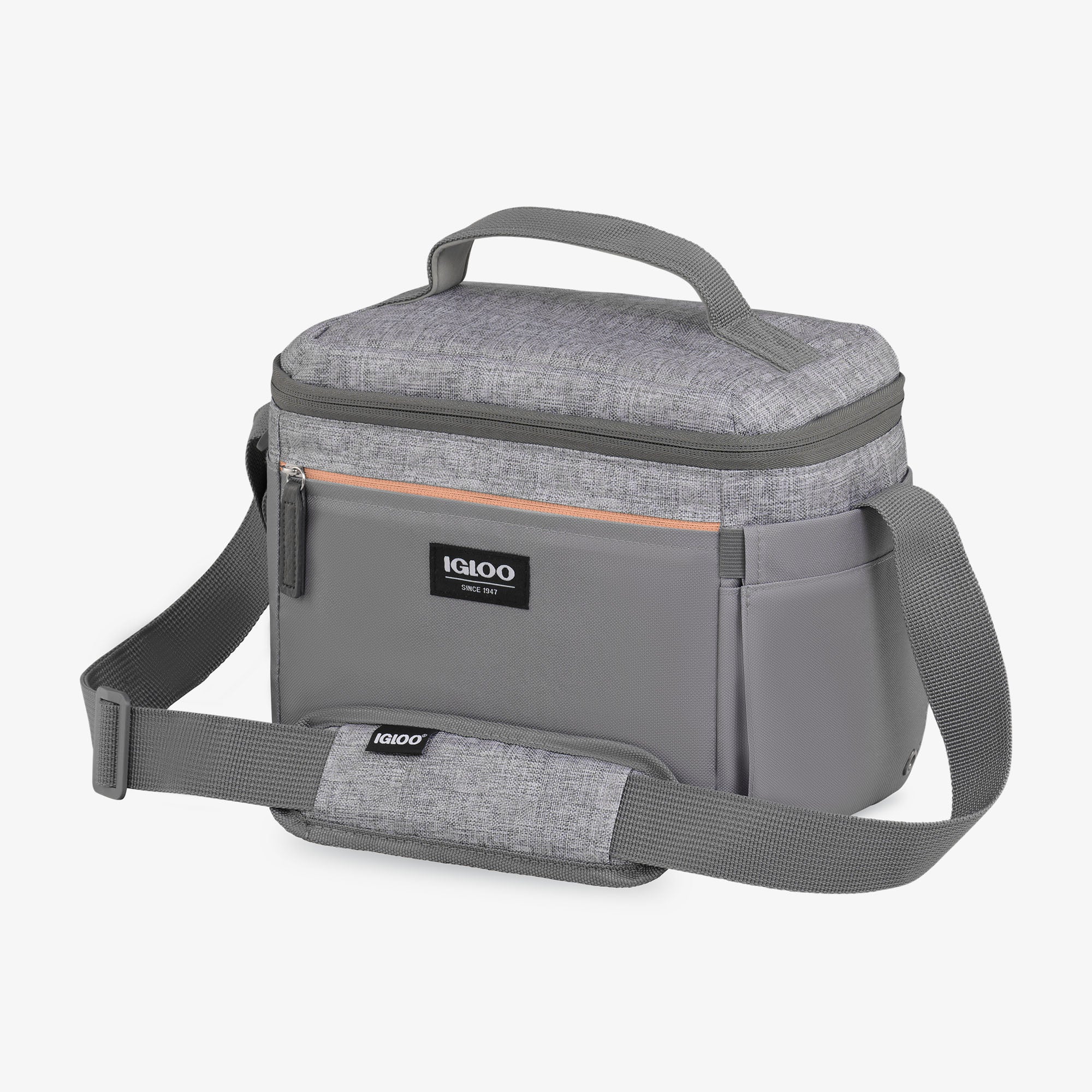 Everyday Lunch Rounded Cube Cooler Bag I9 - Gray - Product View