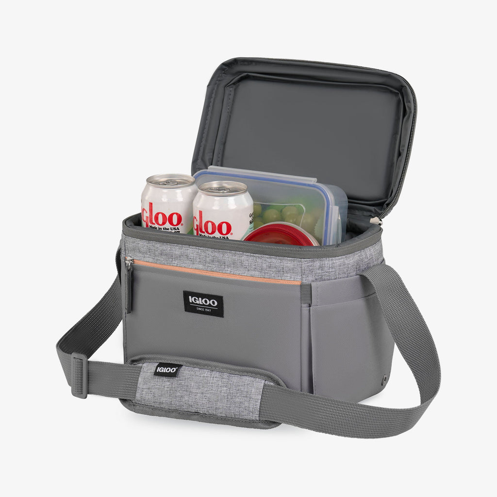 Everyday Lunch Rounded Cube Cooler Bag I9 - Gray - Product View