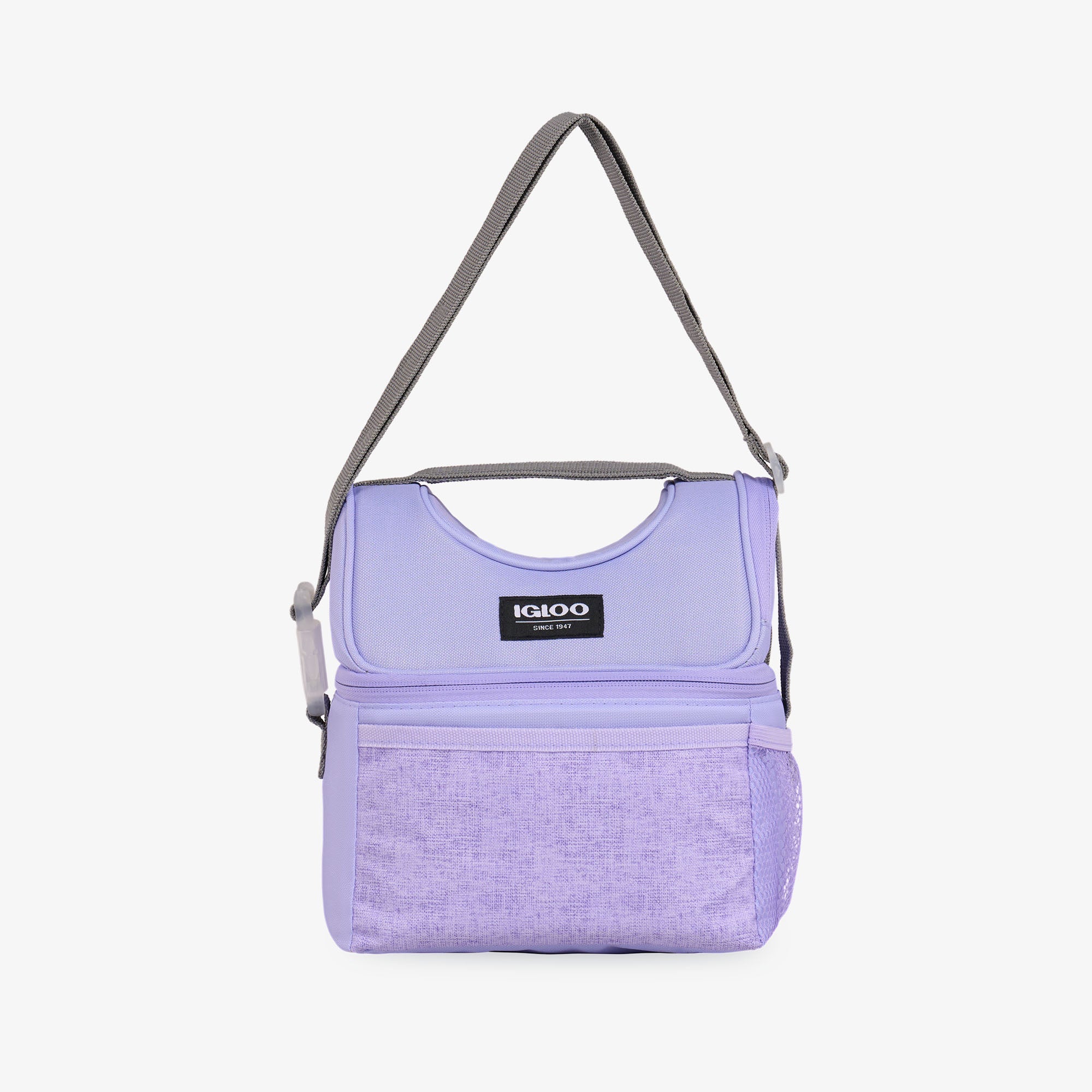 Kids Everyday Lunch Gripper Cooler Bag S6 - Lilac - Strap View