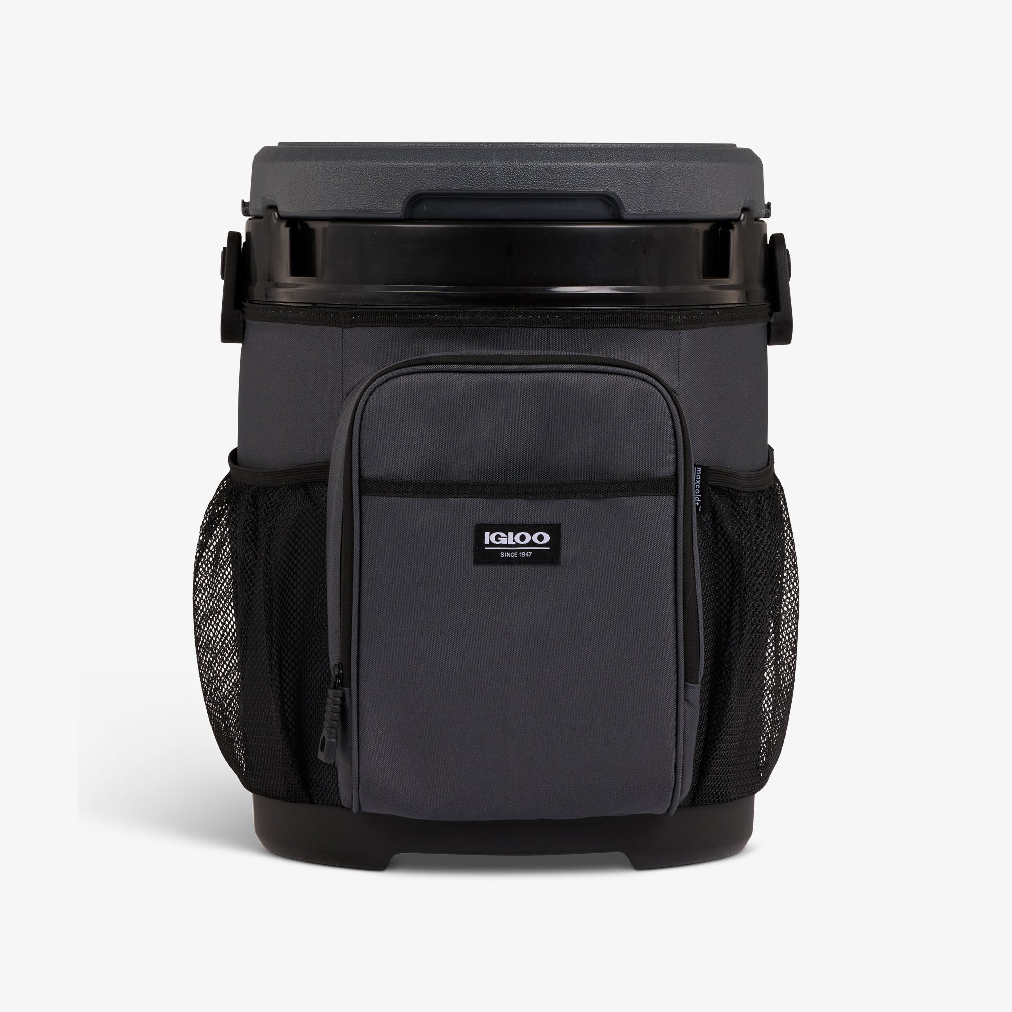 20 Qt Cooler Bucket J4 - Tactical Gray - Front View