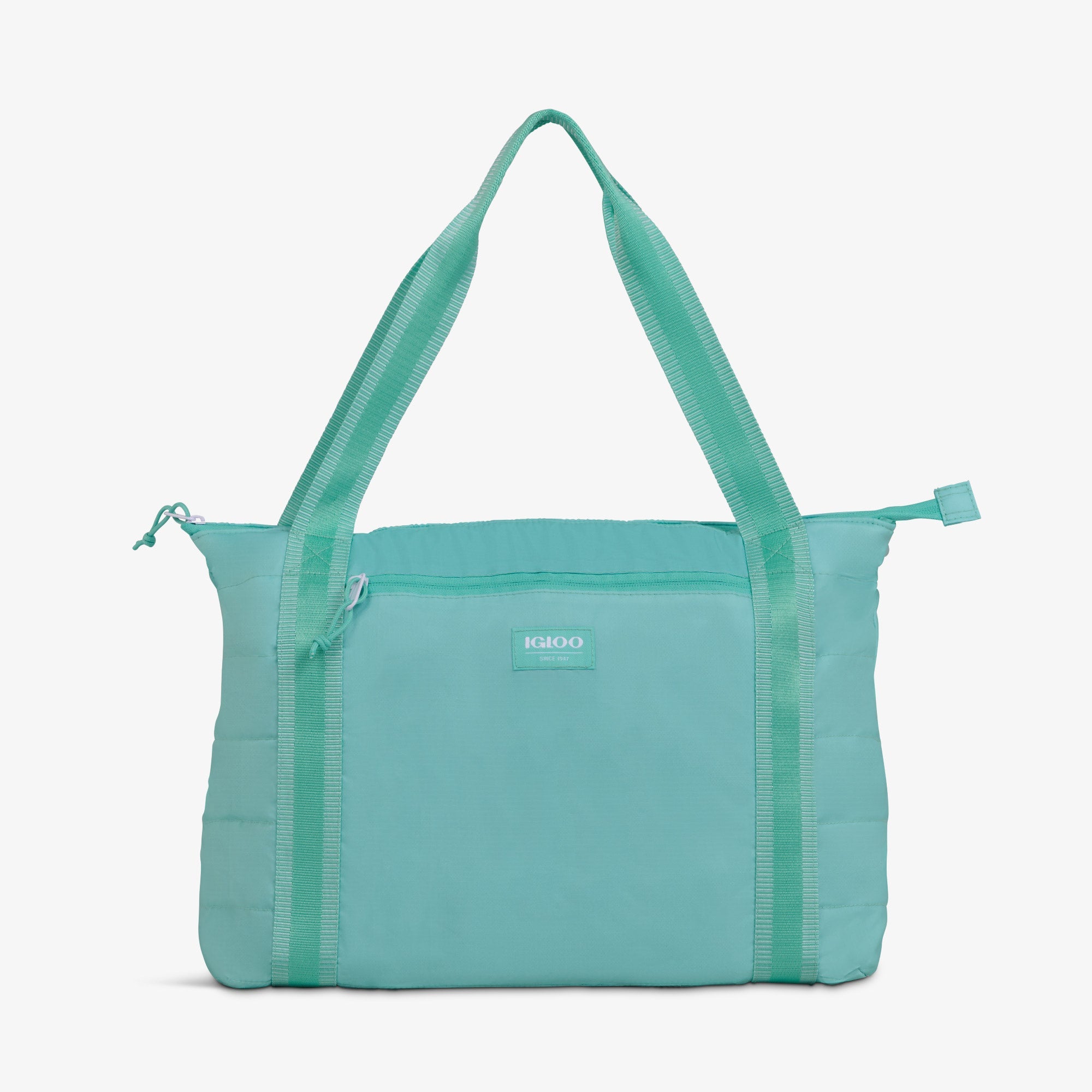 Packable Puffer 20-Can Cooler Bag P3 - Seafoam - Product View