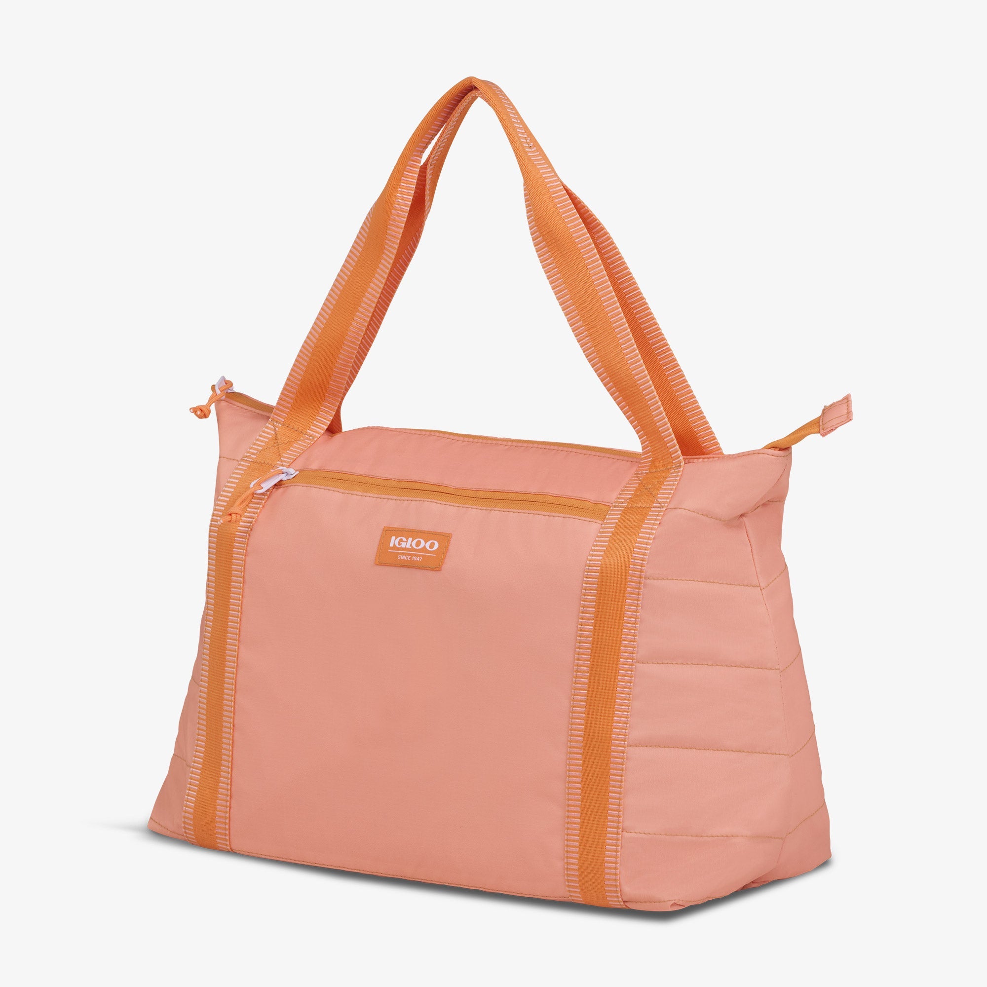 Packable Puffer 20-Can Cooler Bag P3 - Apricot - Product View