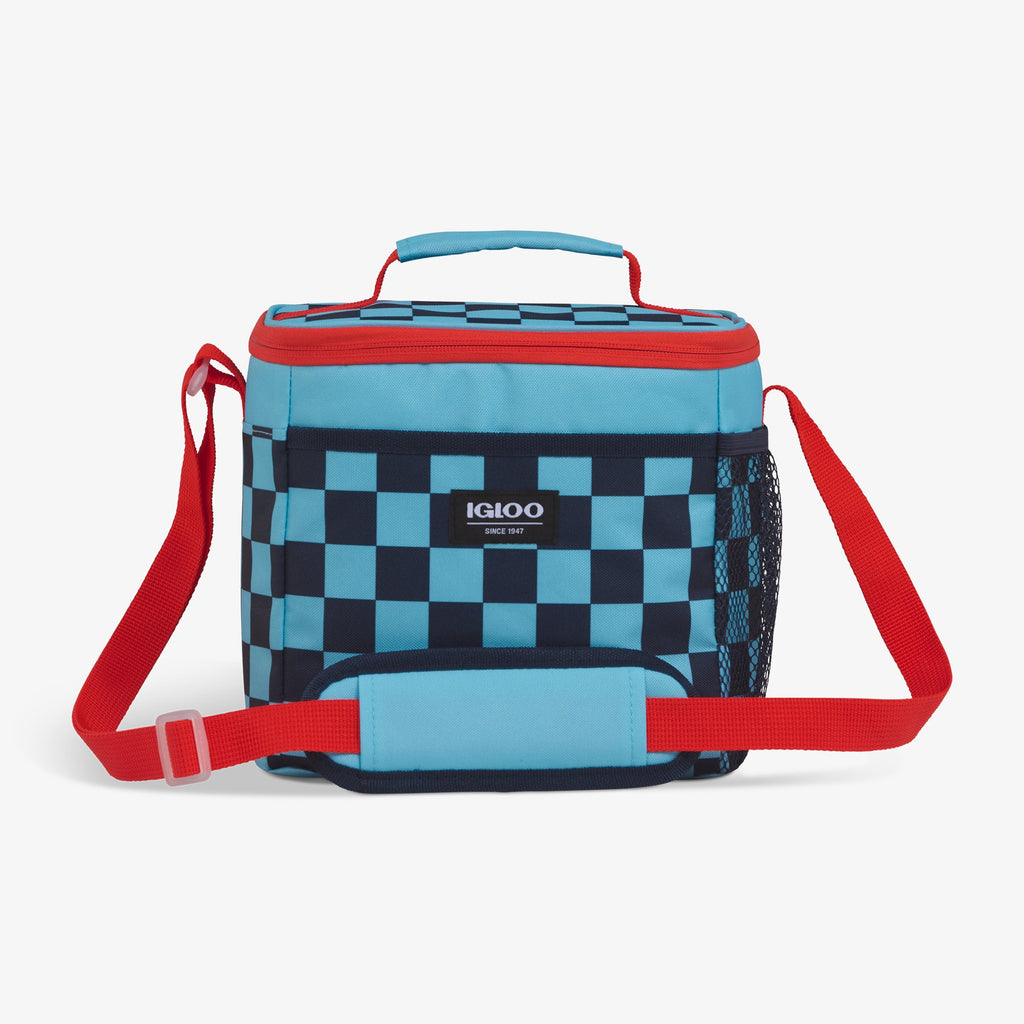 Kids Square Lunch Bag Y1 - Checkers - Front View