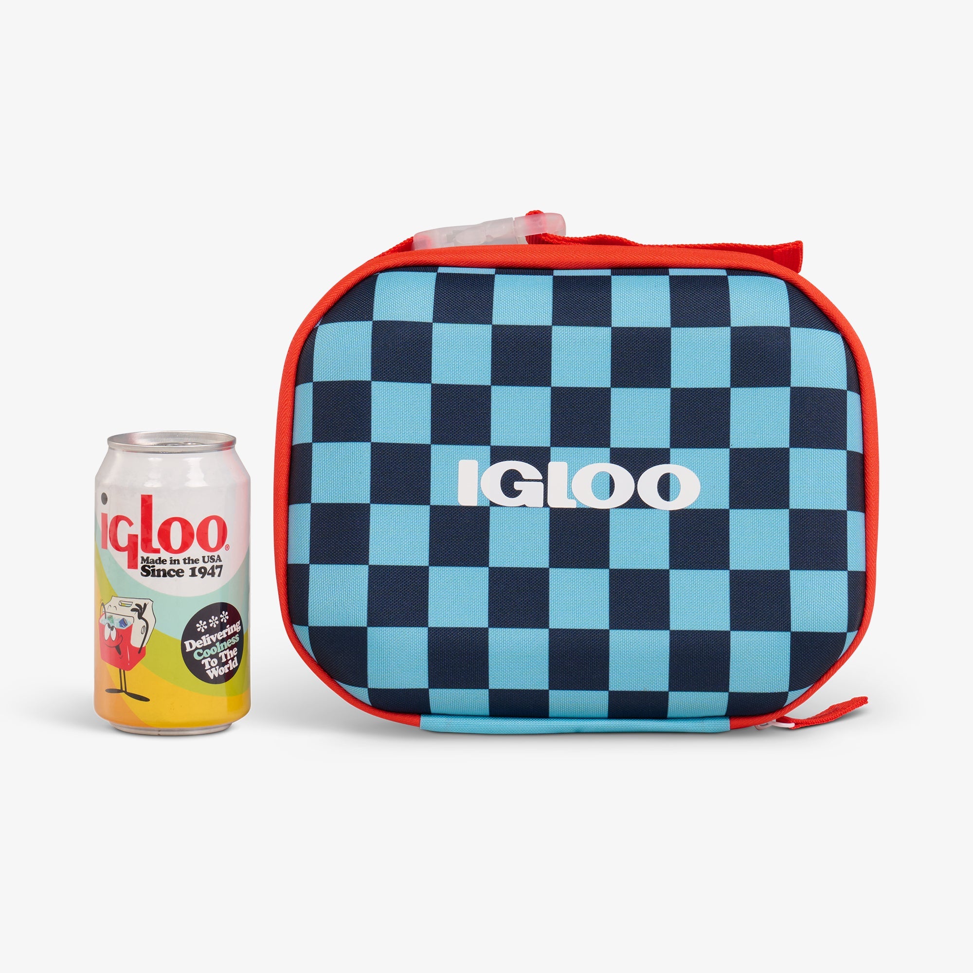 Kids Mini Modern Lunch R6 - Checkers - Size View