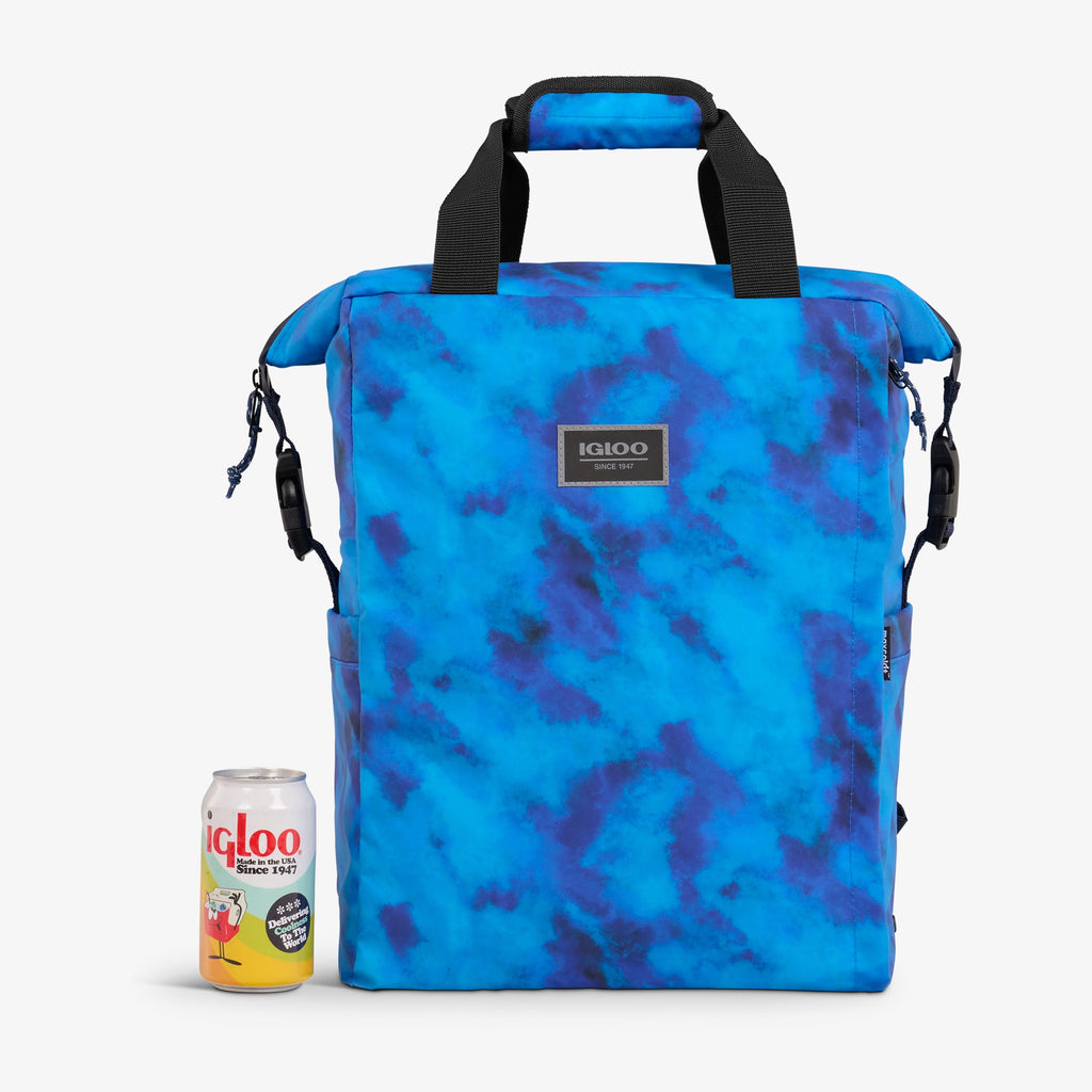 South Coast Snapdown 24-Can Backpack X9 - Blue Wash - Size View