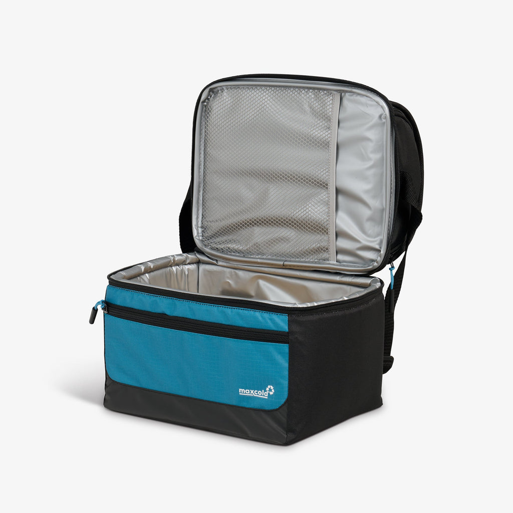 Latitude Gripper 16-Can Cooler Bag U4 - Modern Blue - Open View