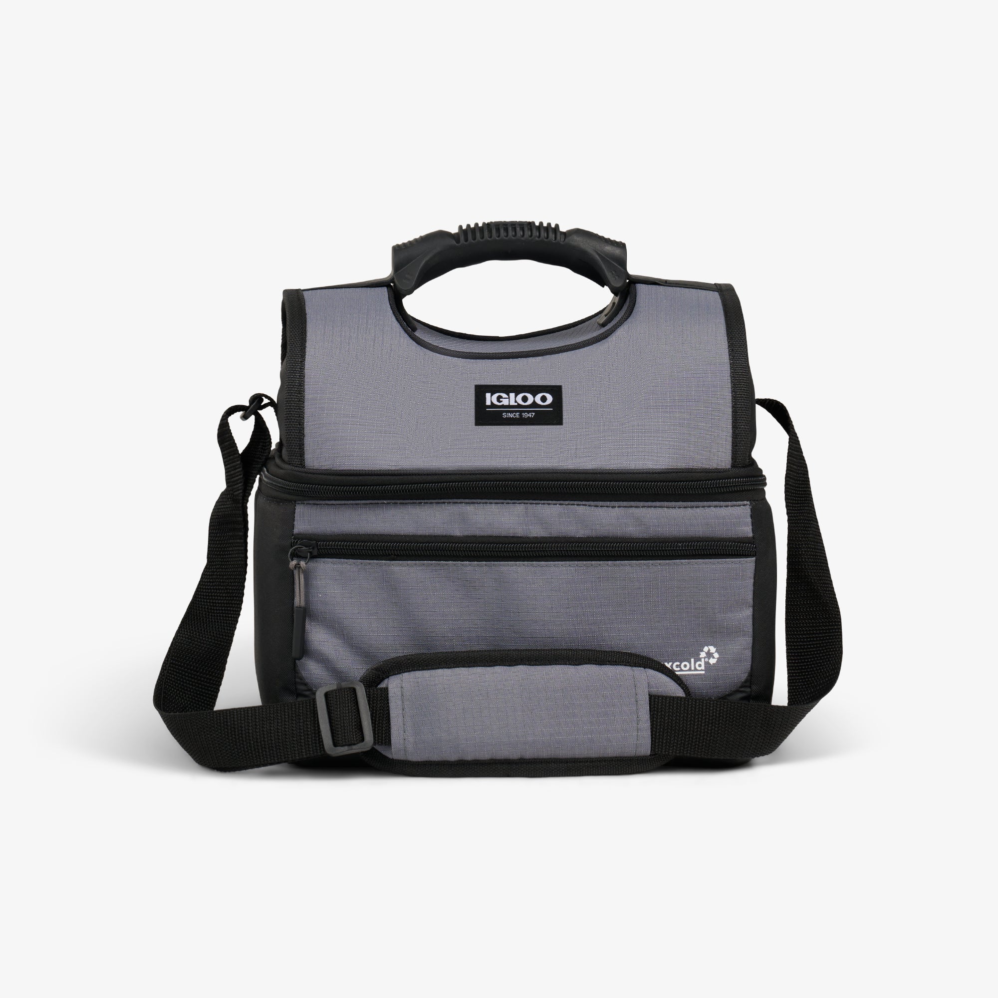 Latitude Gripper 16-Can Cooler Bag U4 - Carbonite - Front View
