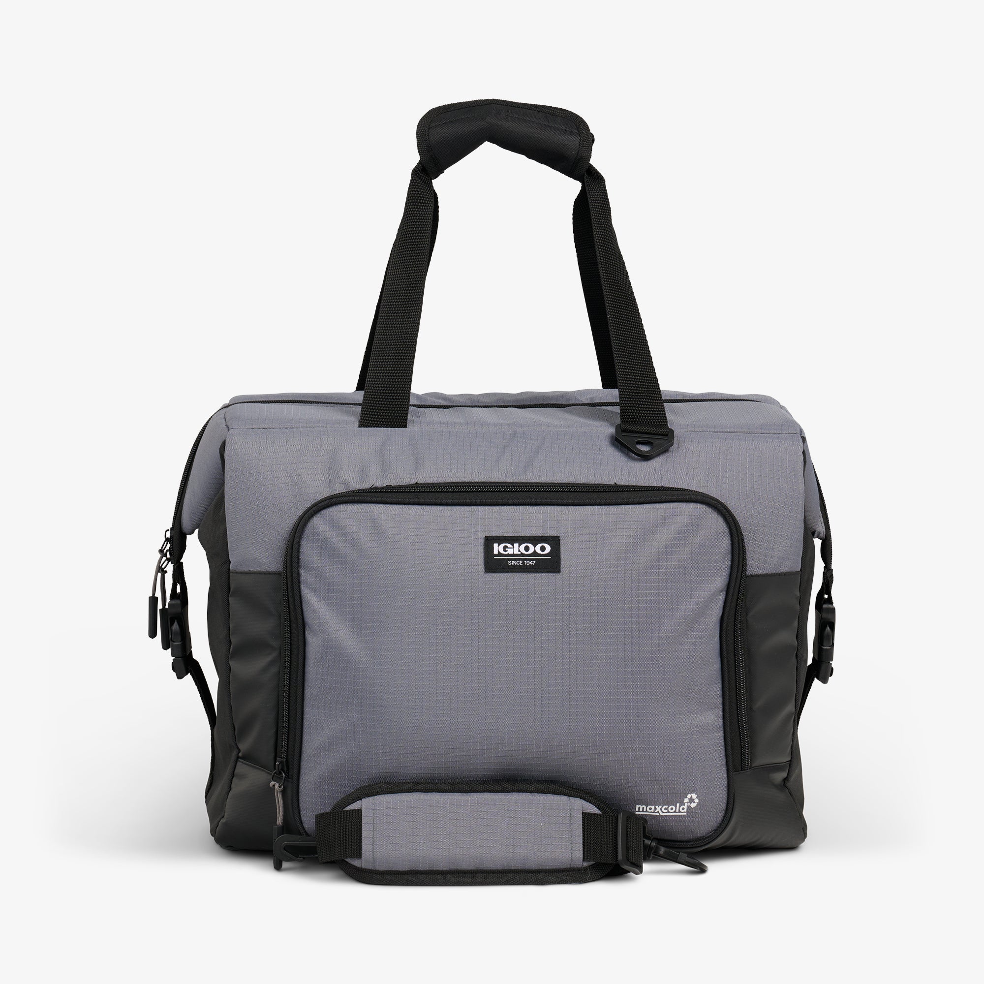 Latitude Snapdown 36-Can Cooler Bag J2 - Carbonite - Front View