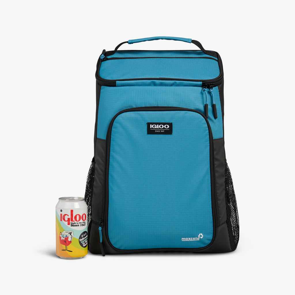 Latitude Top Grip 24-Can Backpack K3 - Modern Blue - Size View